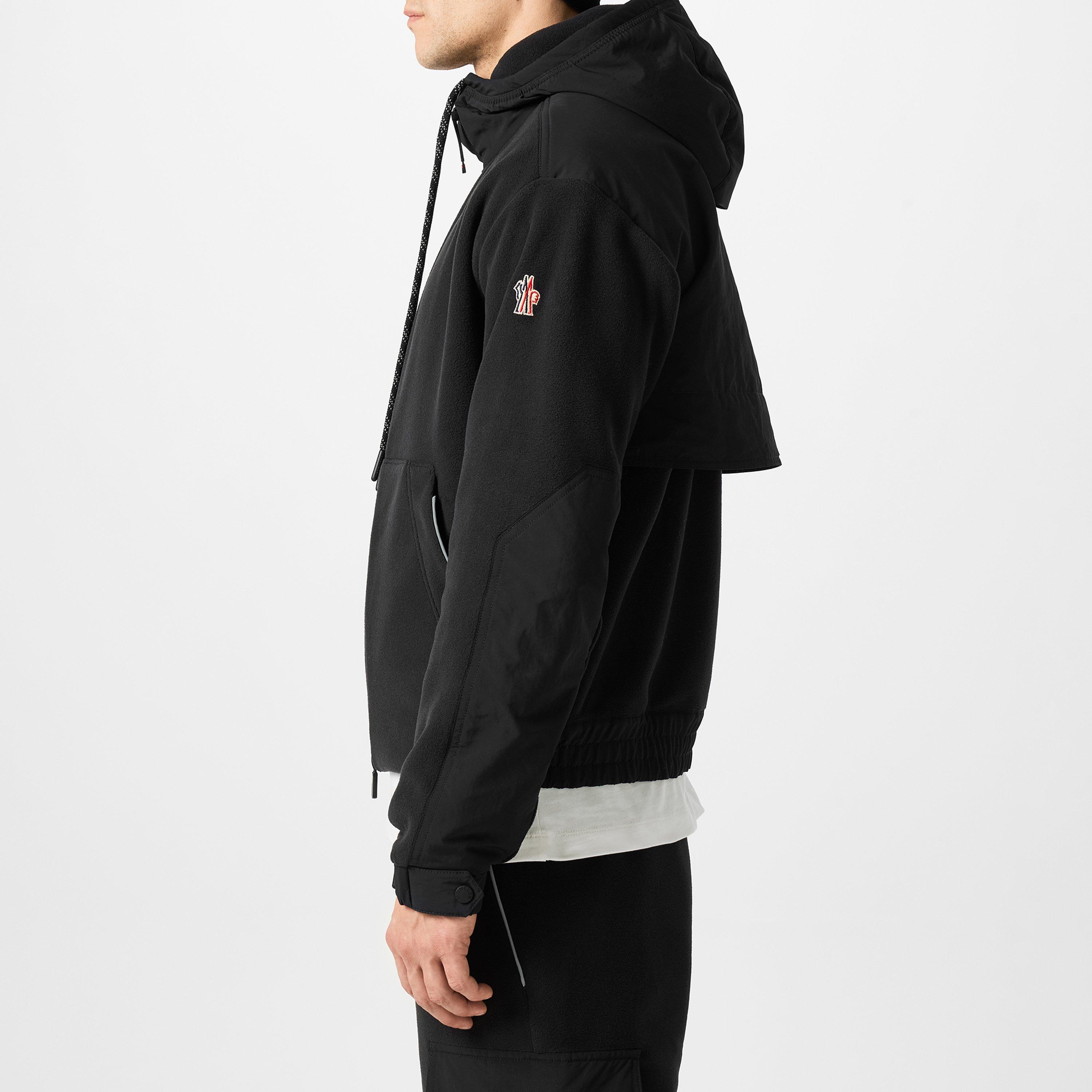 Black 999 - Moncler Grenoble - Men's Hooded Zip Cardigan - 2