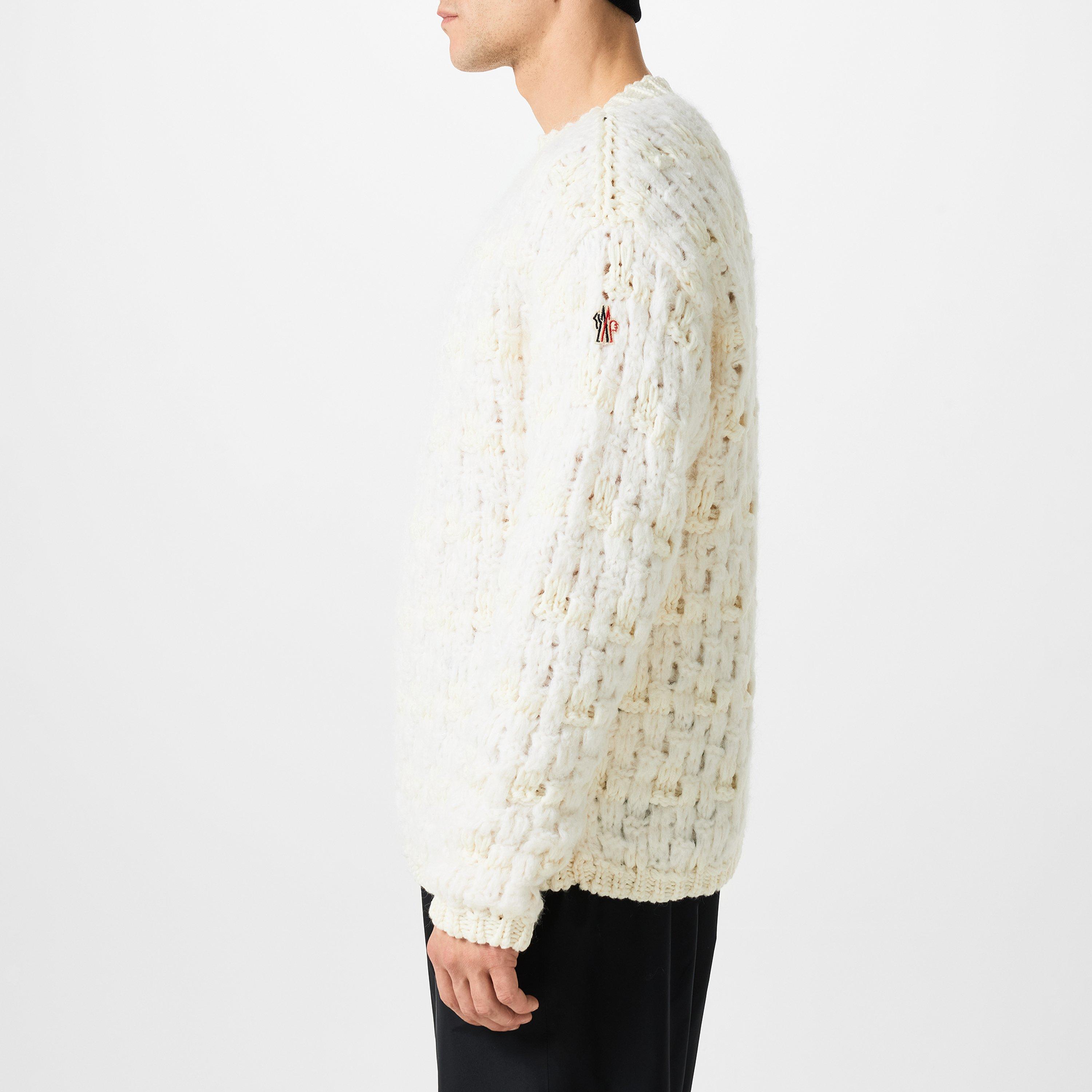 Pstl White P01 - Moncler Grenoble - Crew Knit Jumper - 2