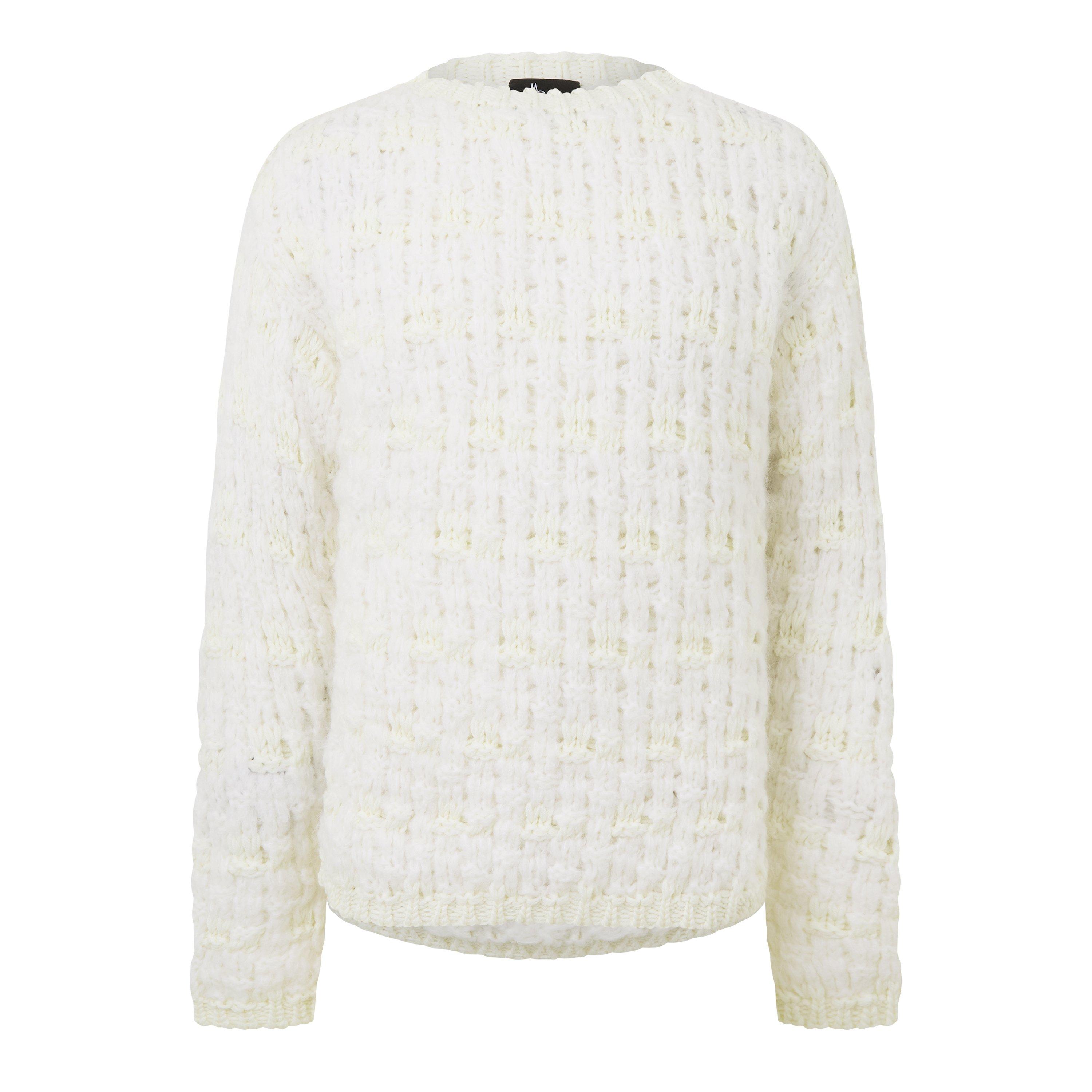 Pstl White P01 - Moncler Grenoble - Crew Knit Jumper - 5