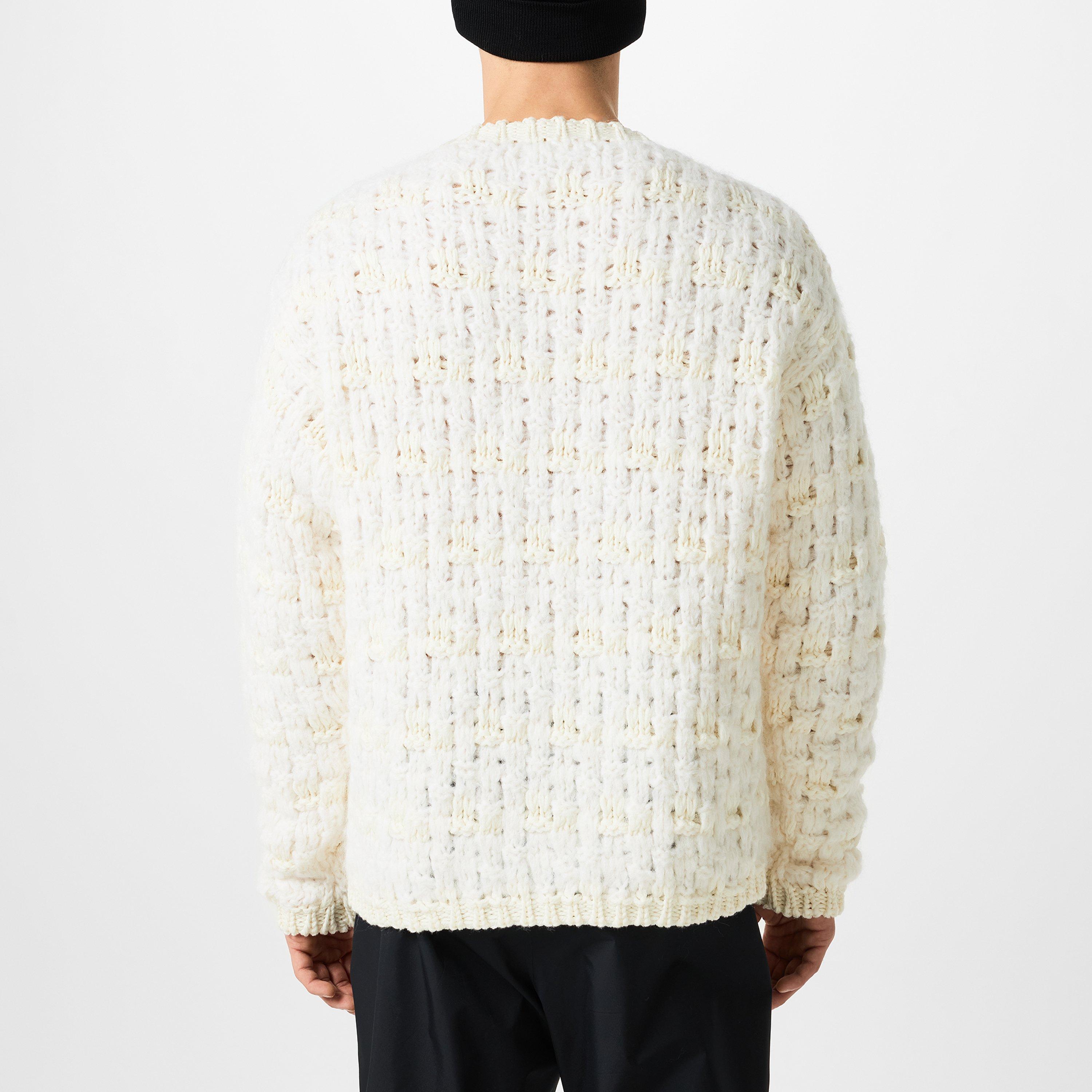 Pstl White P01 - Moncler Grenoble - Crew Knit Jumper - 3