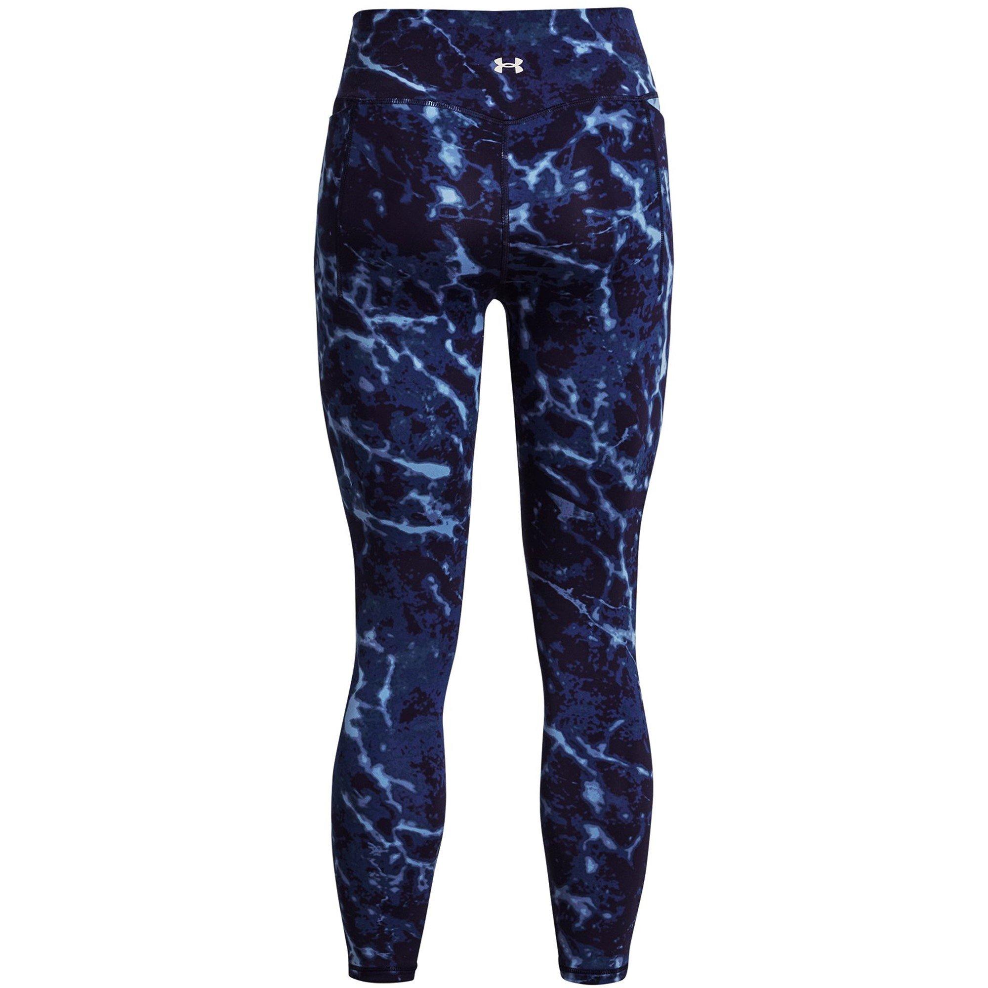 Bleu - Under Armour - Large Crossover Ankle Performance Gym Legging - 2