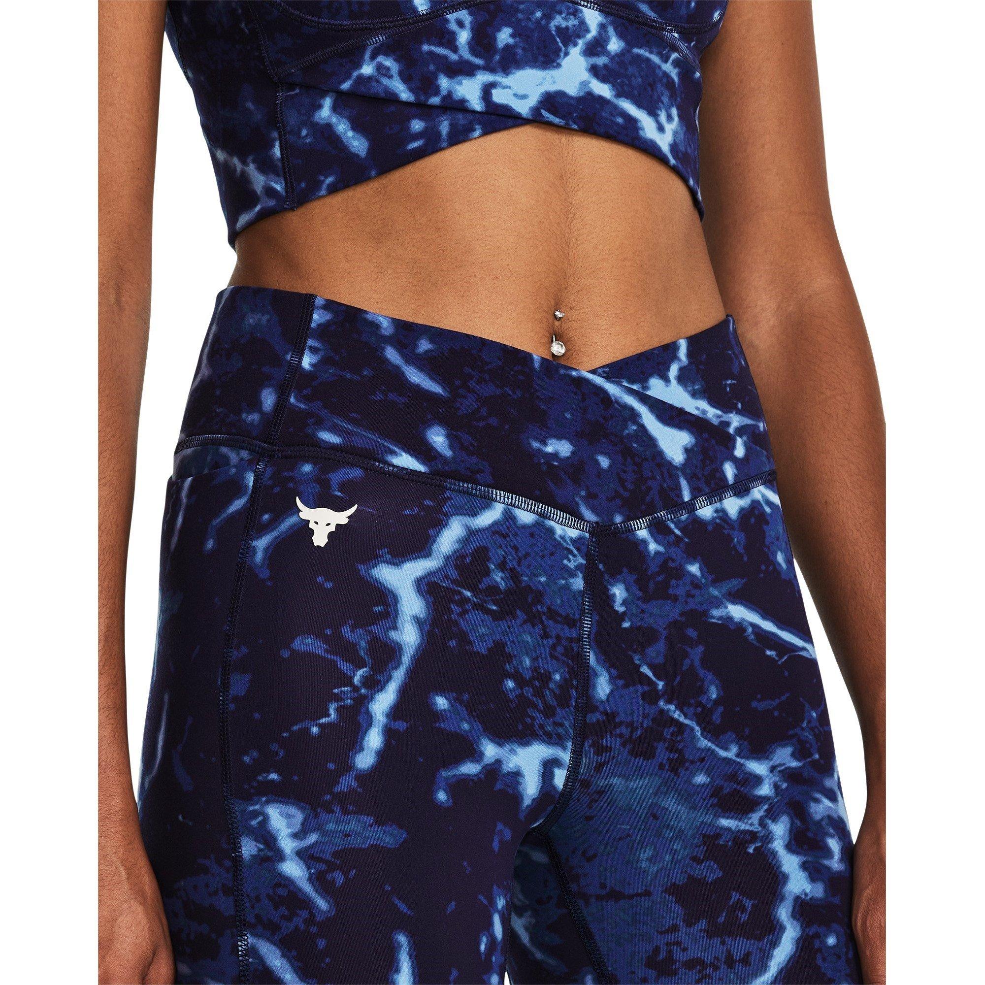 Bleu - Under Armour - Large Crossover Ankle Performance Gym Legging - 9