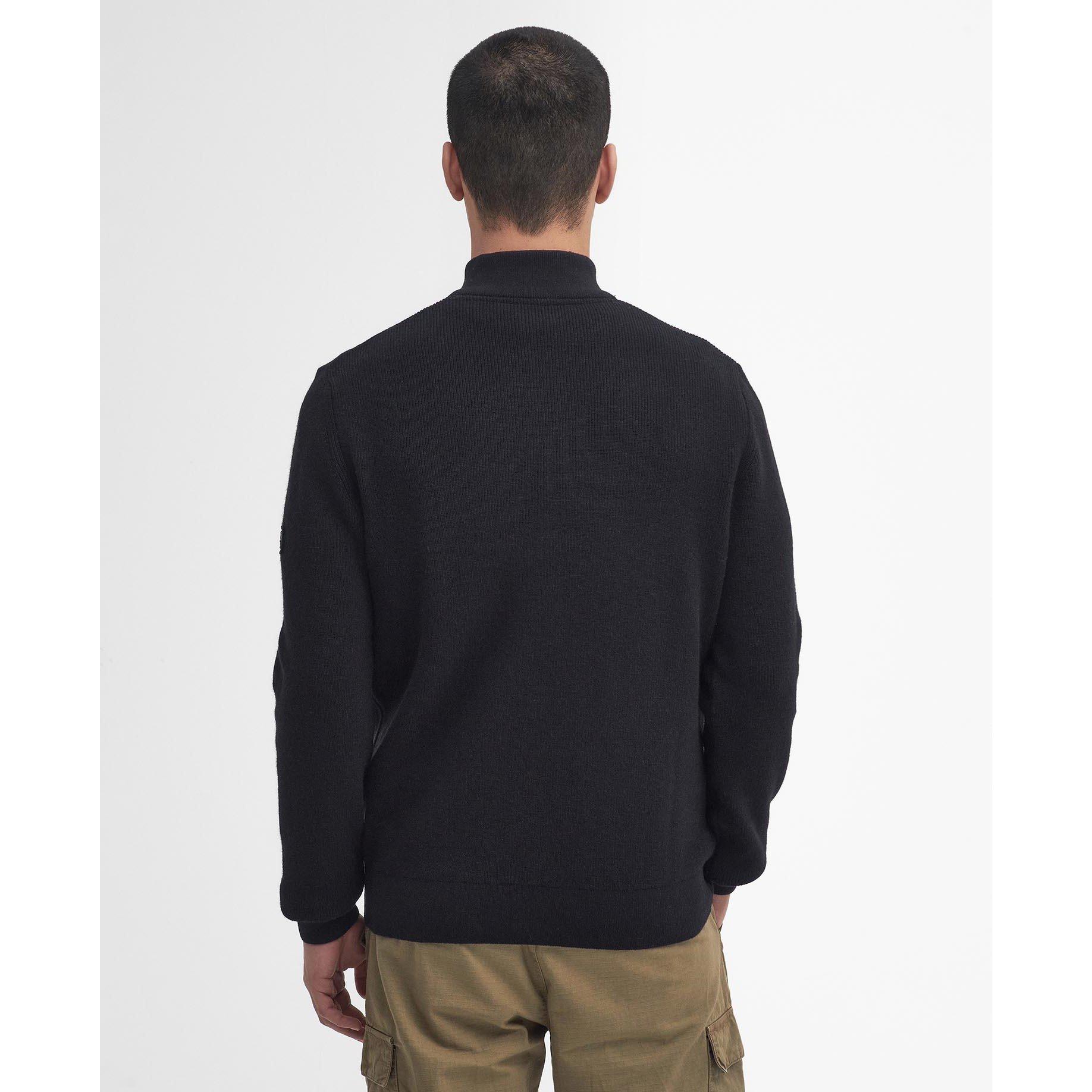 Black BK31 - Barbour International - Crawley Half-Zip Jumper - 3