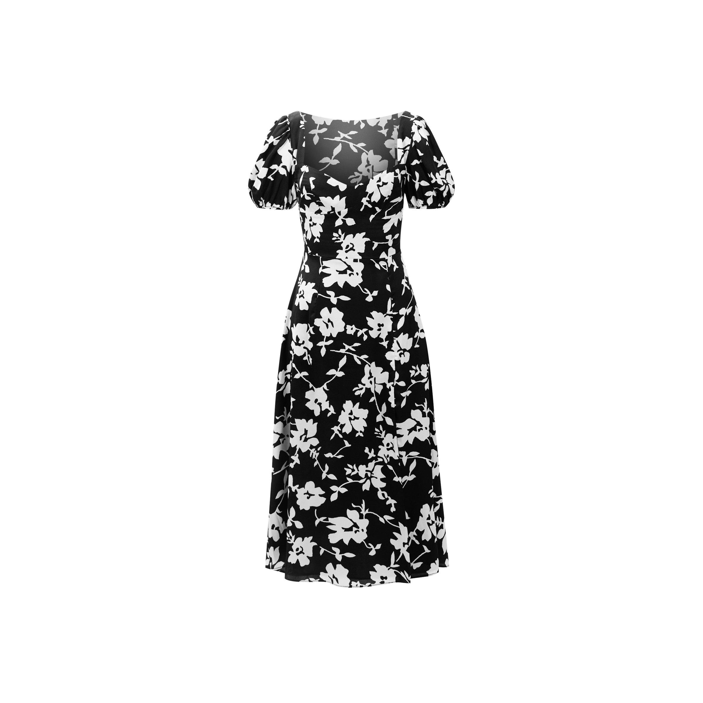Blk Flor - Bardot - Gillian Midi Dress - 8
