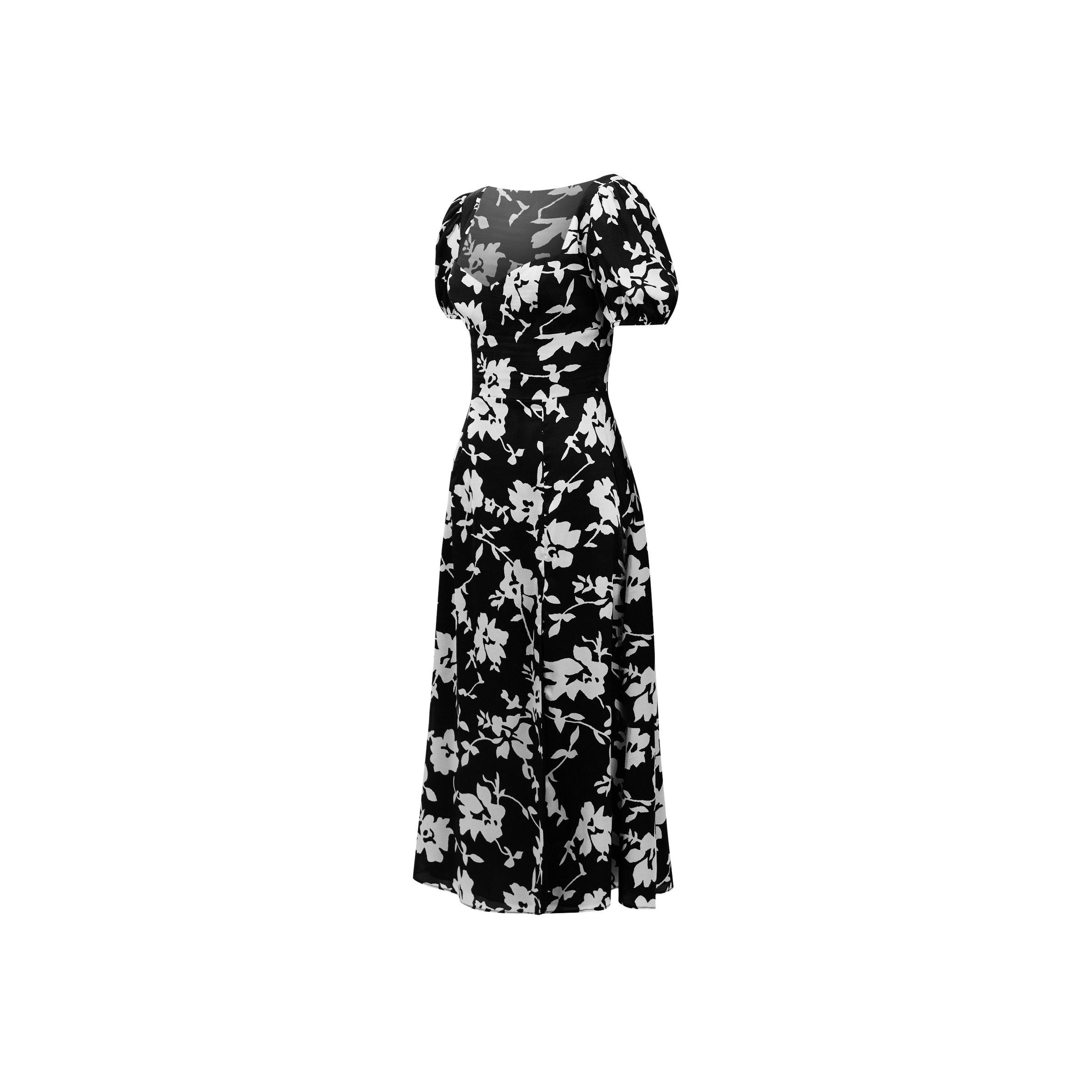 Blk Flor - Bardot - Gillian Midi Dress - 9