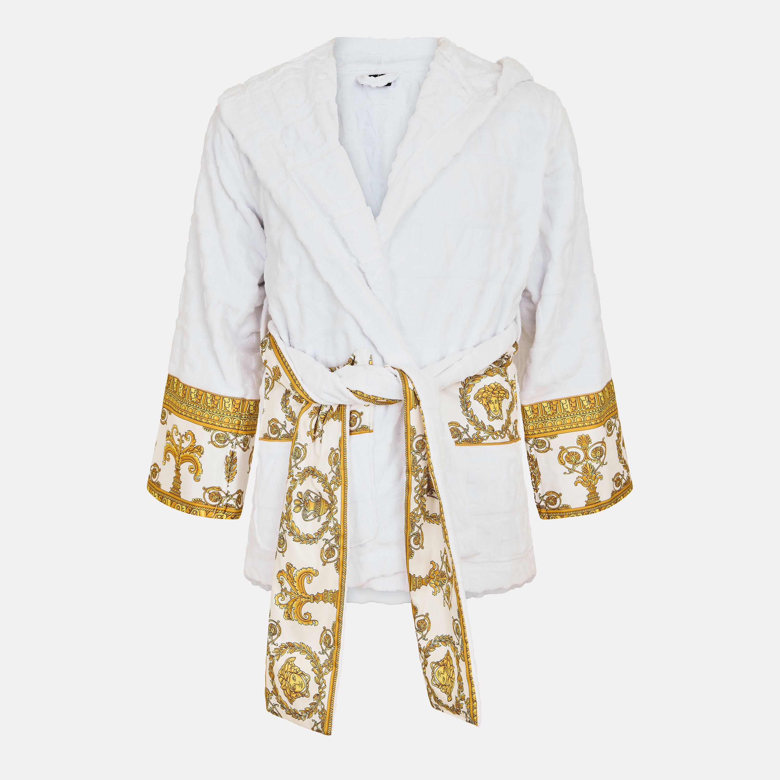 Short Baroque Hooded Robe