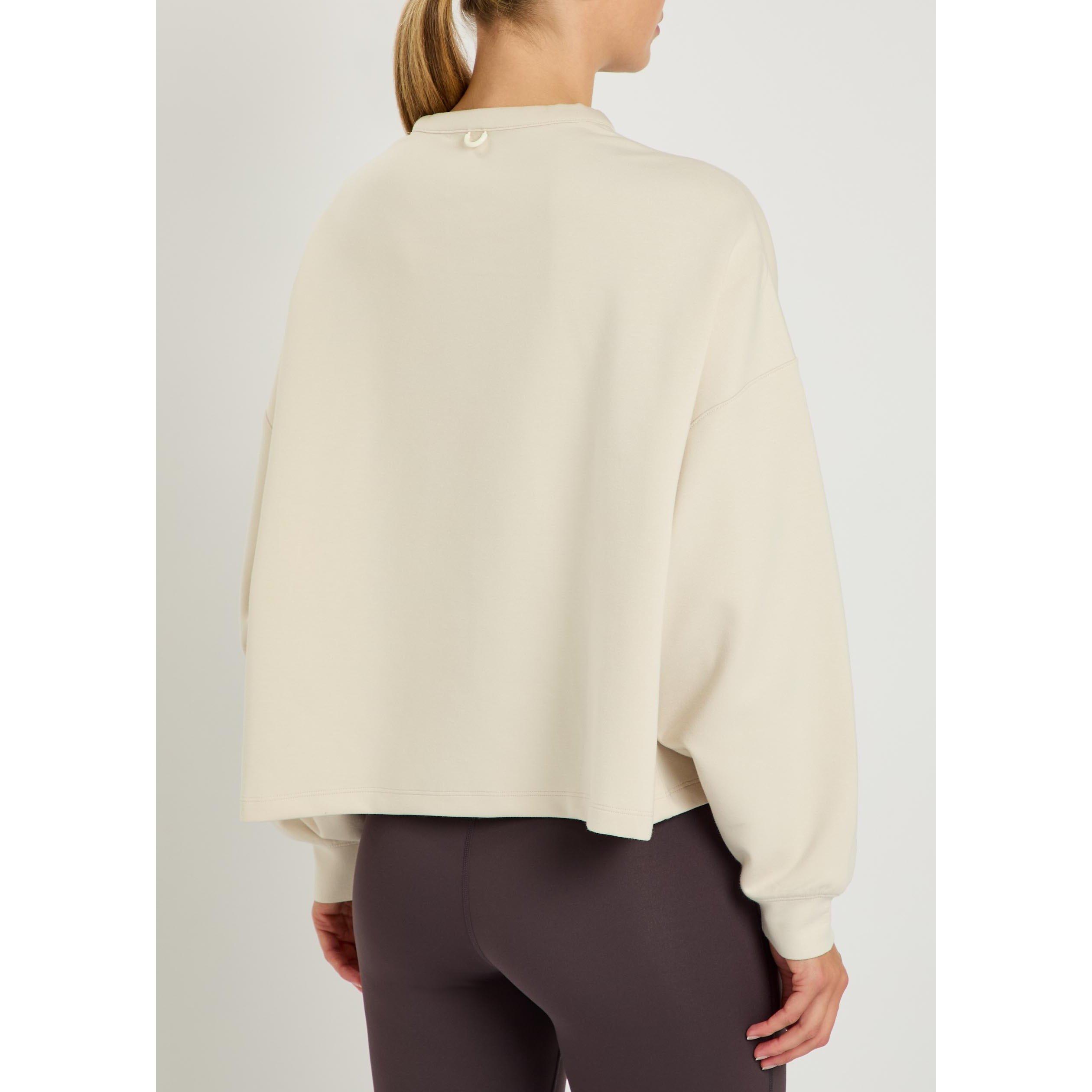 BEIGE - Nike - KW W NK 24.7 DF CREW SOFT KNIT - 3