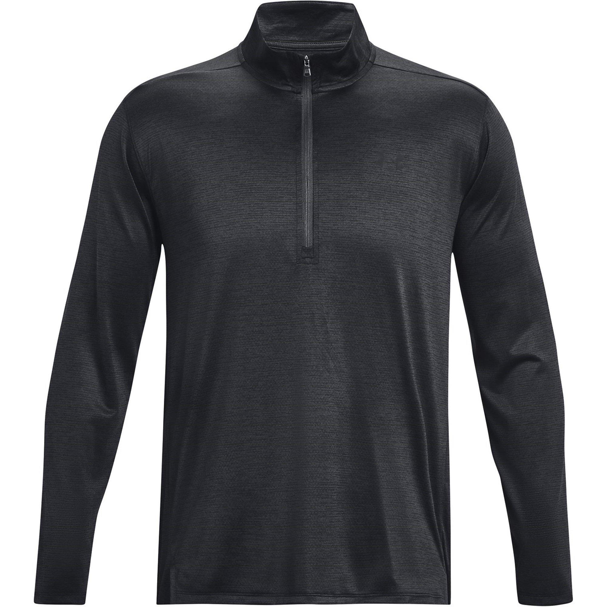 Zwart - Under Armour - Tech Vent quarter Zip Fleece - 1