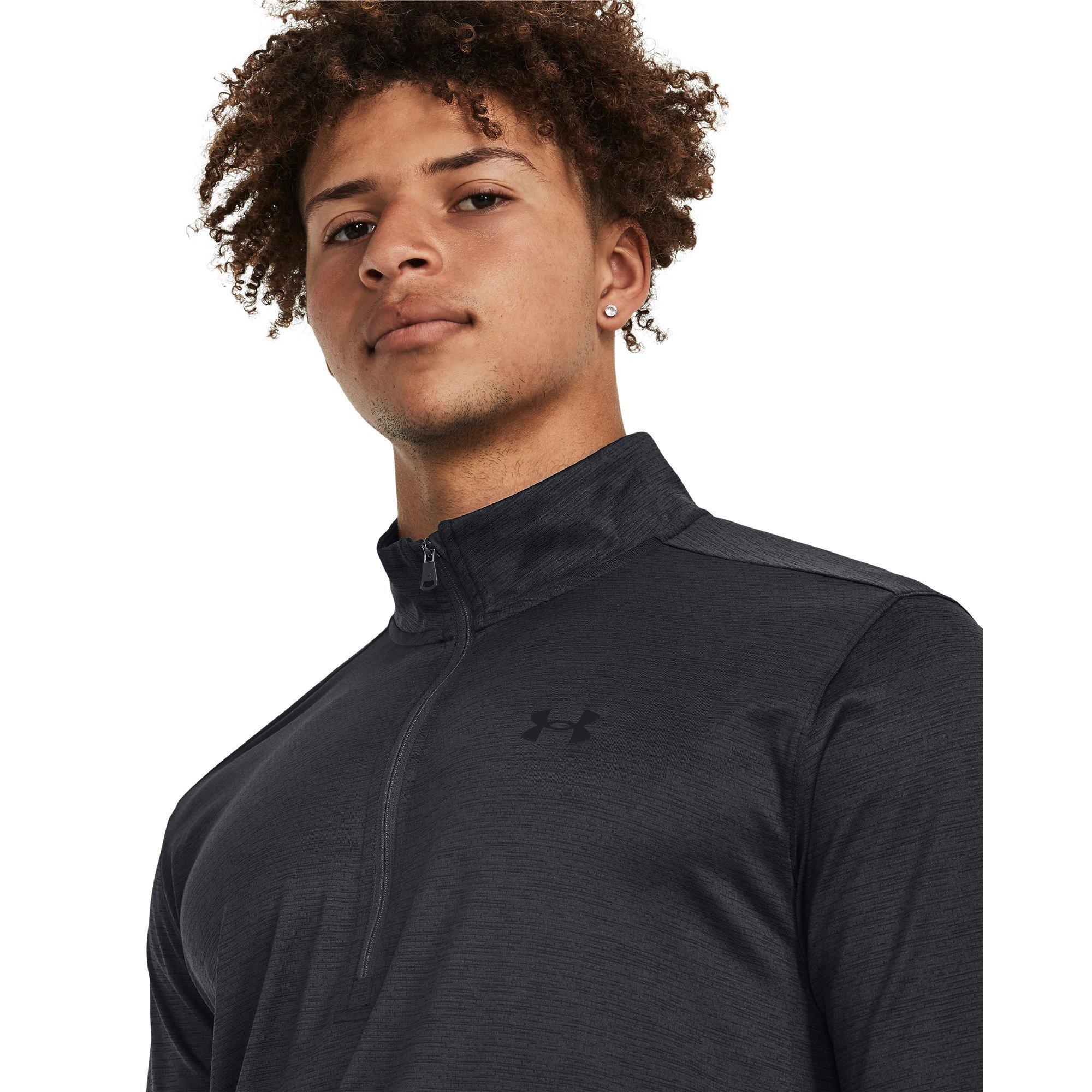 Zwart - Under Armour - Tech Vent quarter Zip Fleece - 5