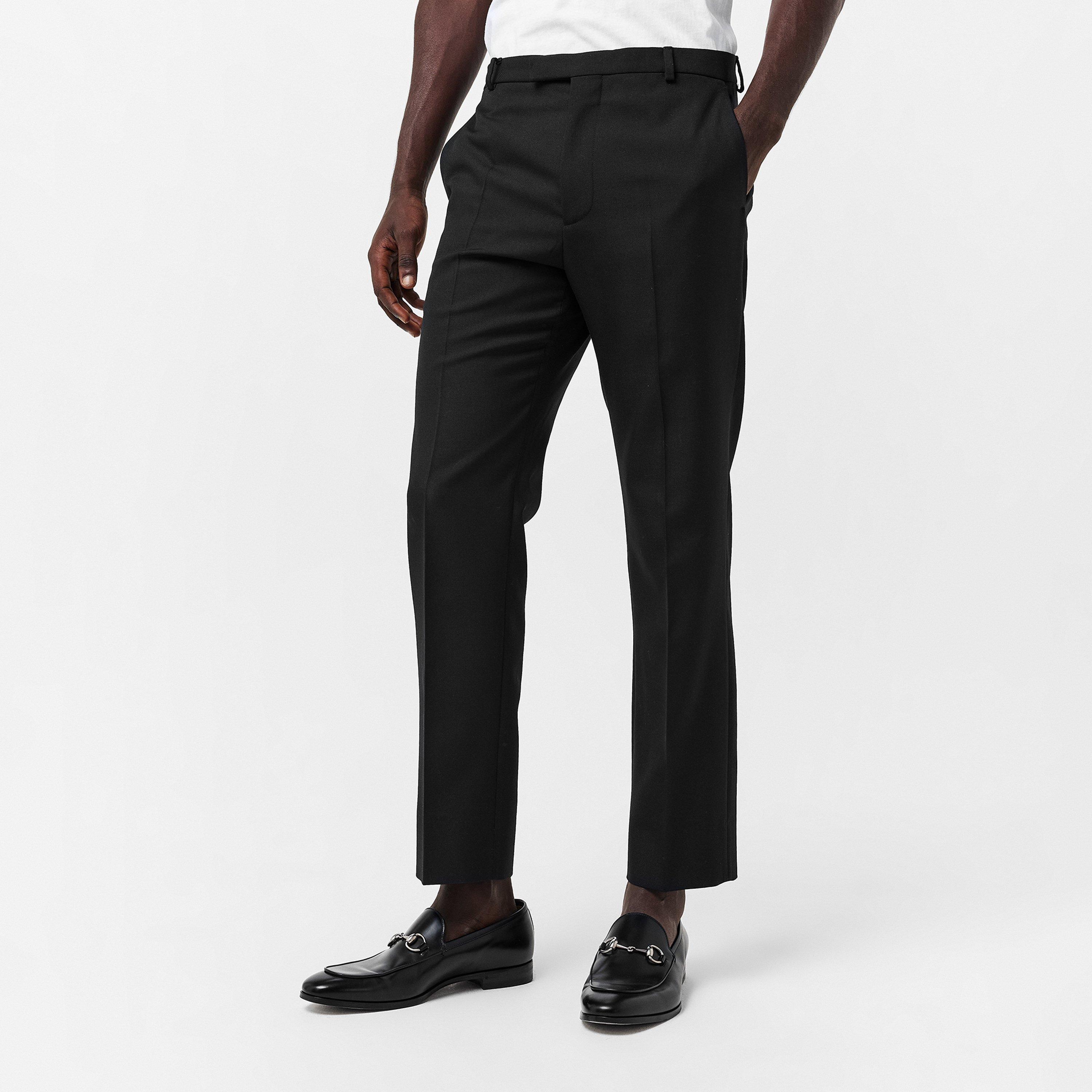 Black - Gucci - Twill Trousers - 3