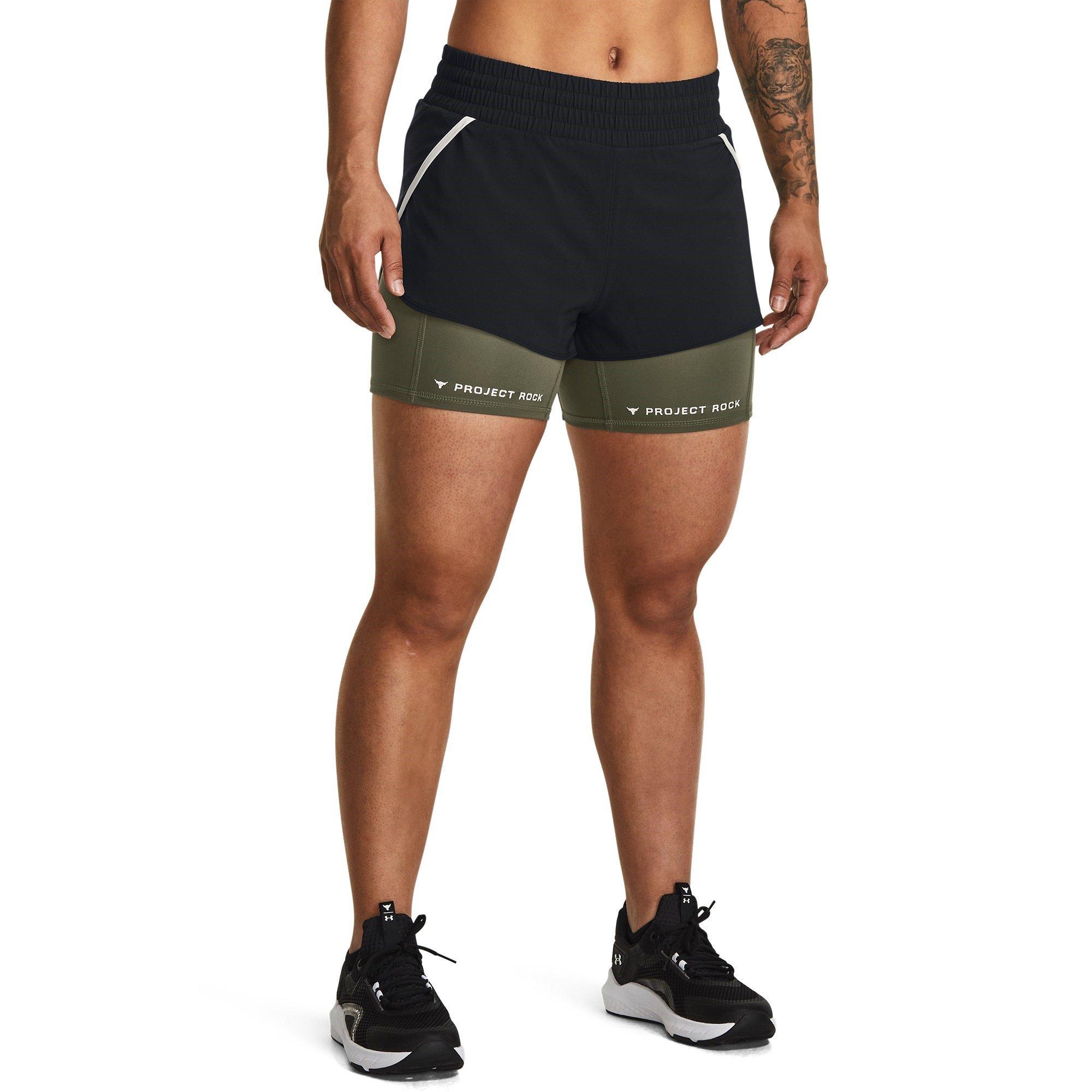 Negro - Under Armour - Leg Day Flex Performance Gym Shorts - 2