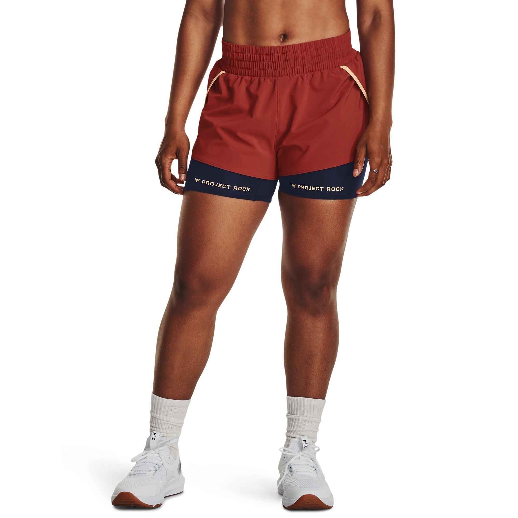 Red - Under Armour - Women's Leg Day Flex Performance Gym Shorts - 2