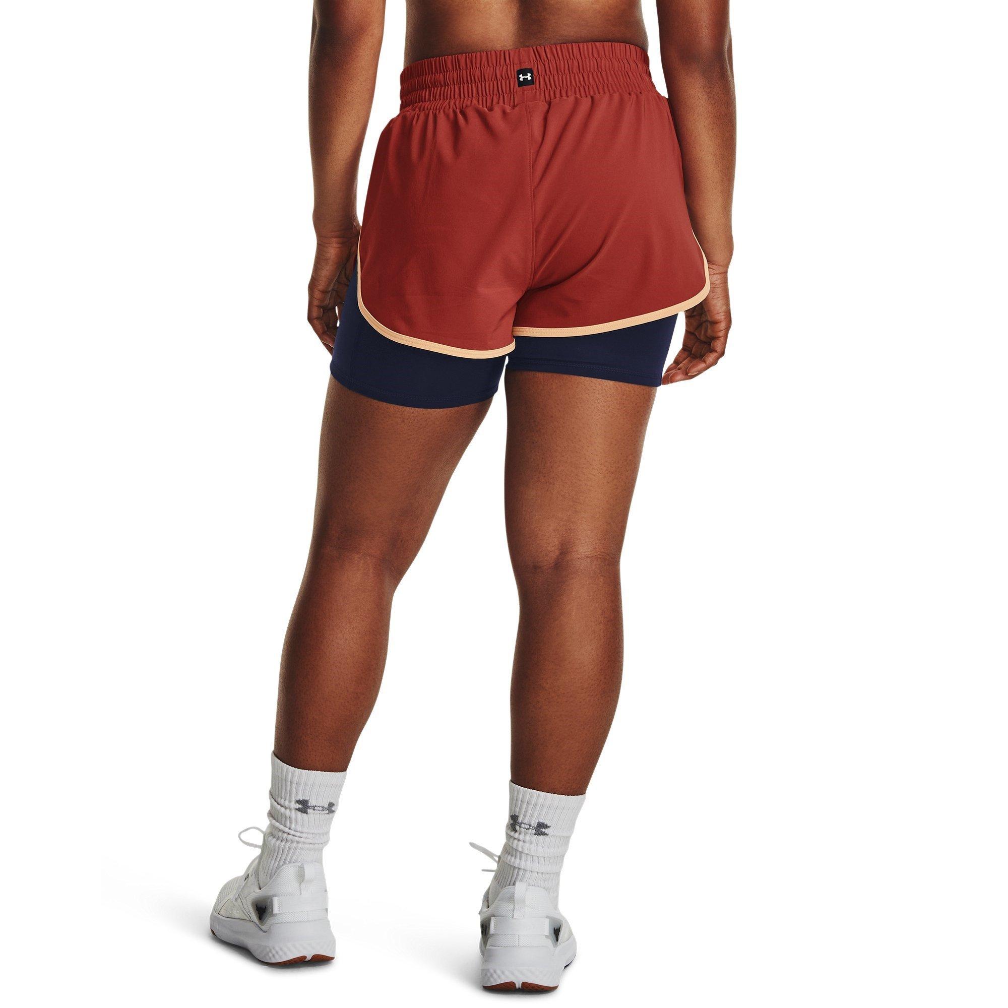 Red - Under Armour - Women's Leg Day Flex Performance Gym Shorts - 3
