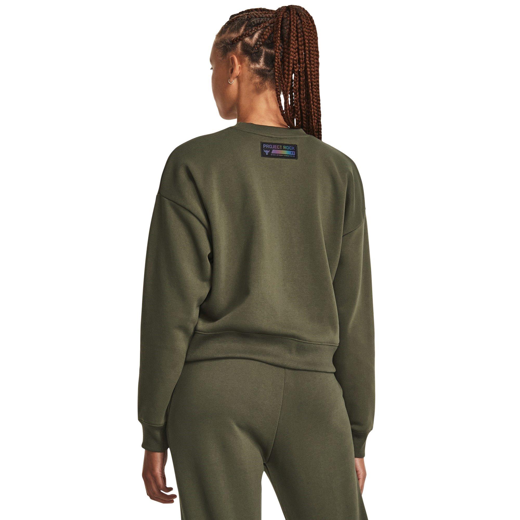 Green - Under Armour - Heavyweight Leg Day Sweatshirt - 3