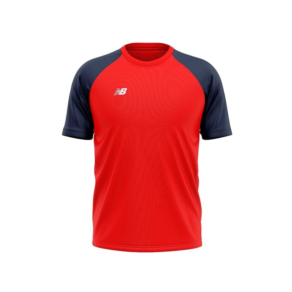 HghRskRd/Nvy - New Balance - Performance T-Shirt Womens