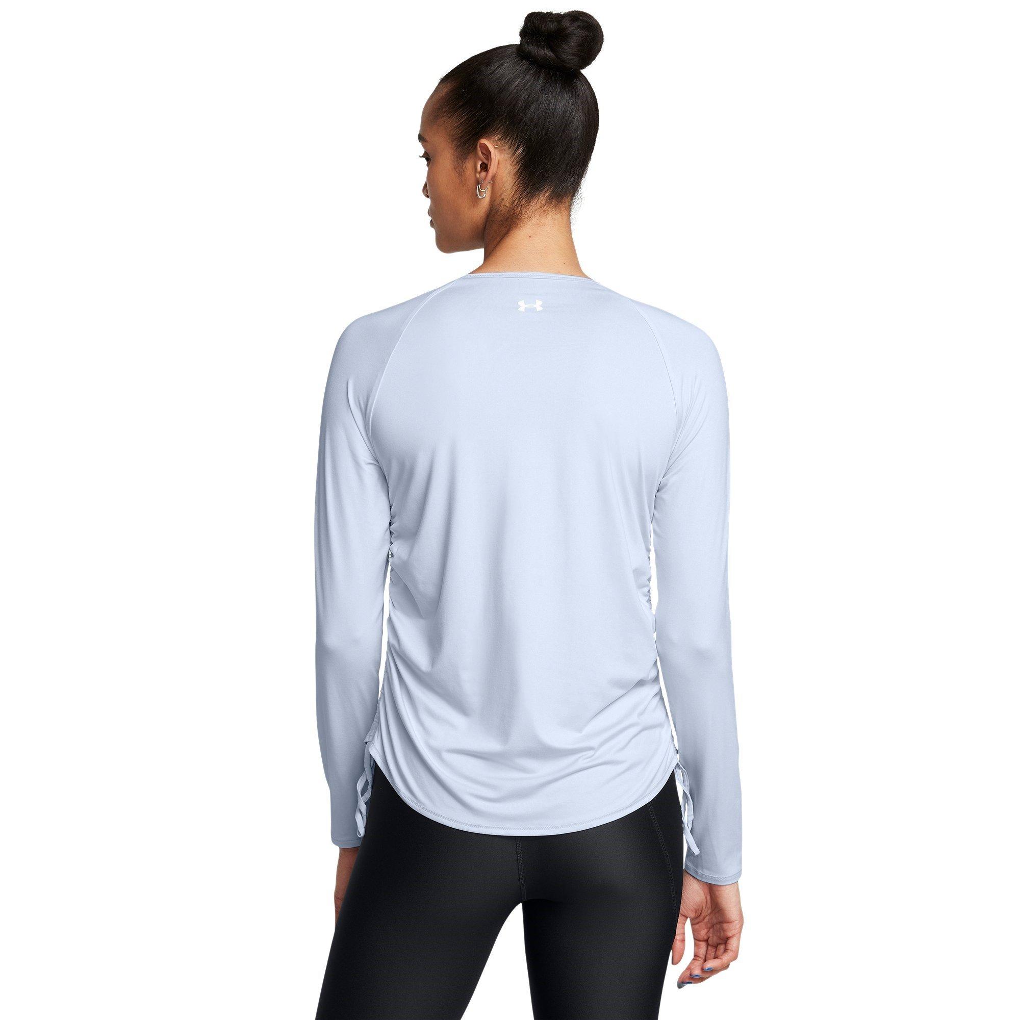 アンダー アーマー Under Armour Motion Long Sleeve Longline Crew レディース シャツ トップス Whit Women's Under Armour Motion Long Sleeve Longline Crew