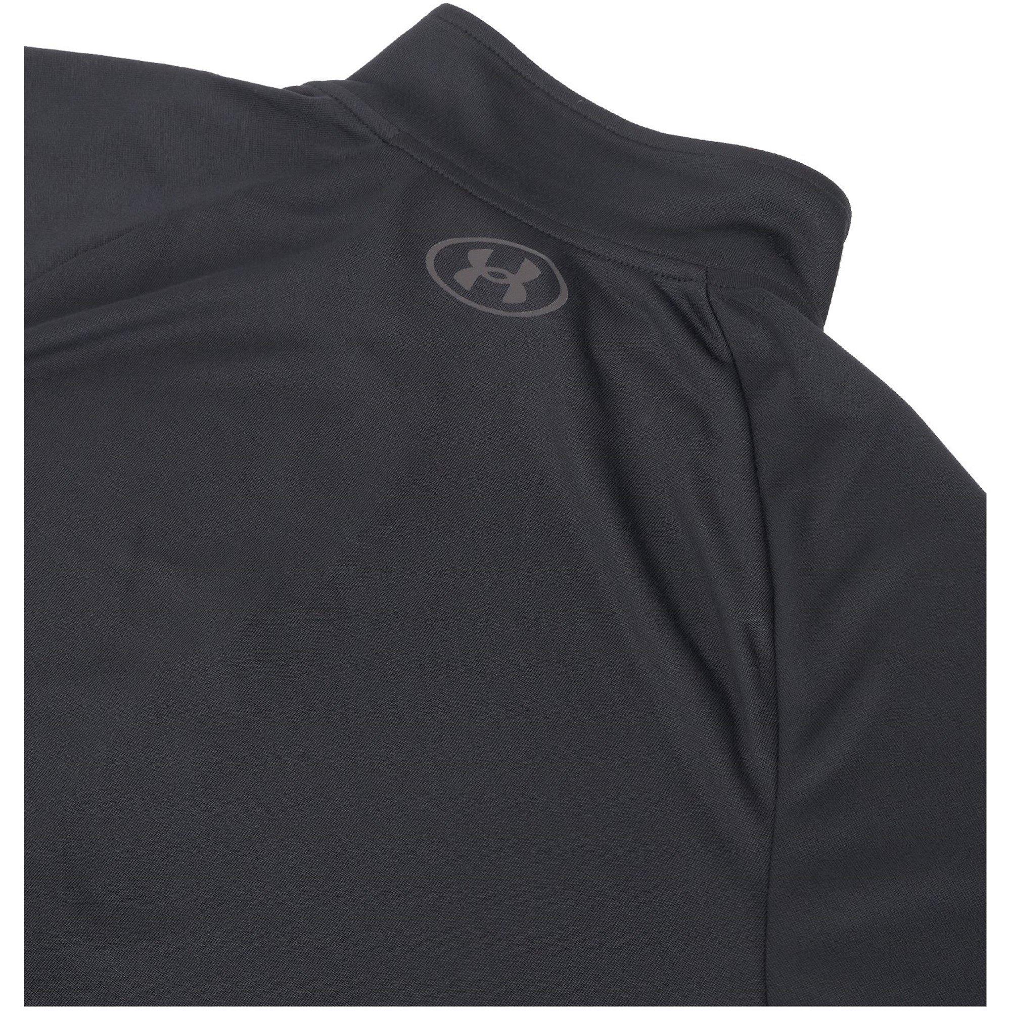 Black/Charcoal - Under Armour - UA Mens UA Tech™ ½ Zip Long Sleeve - 16