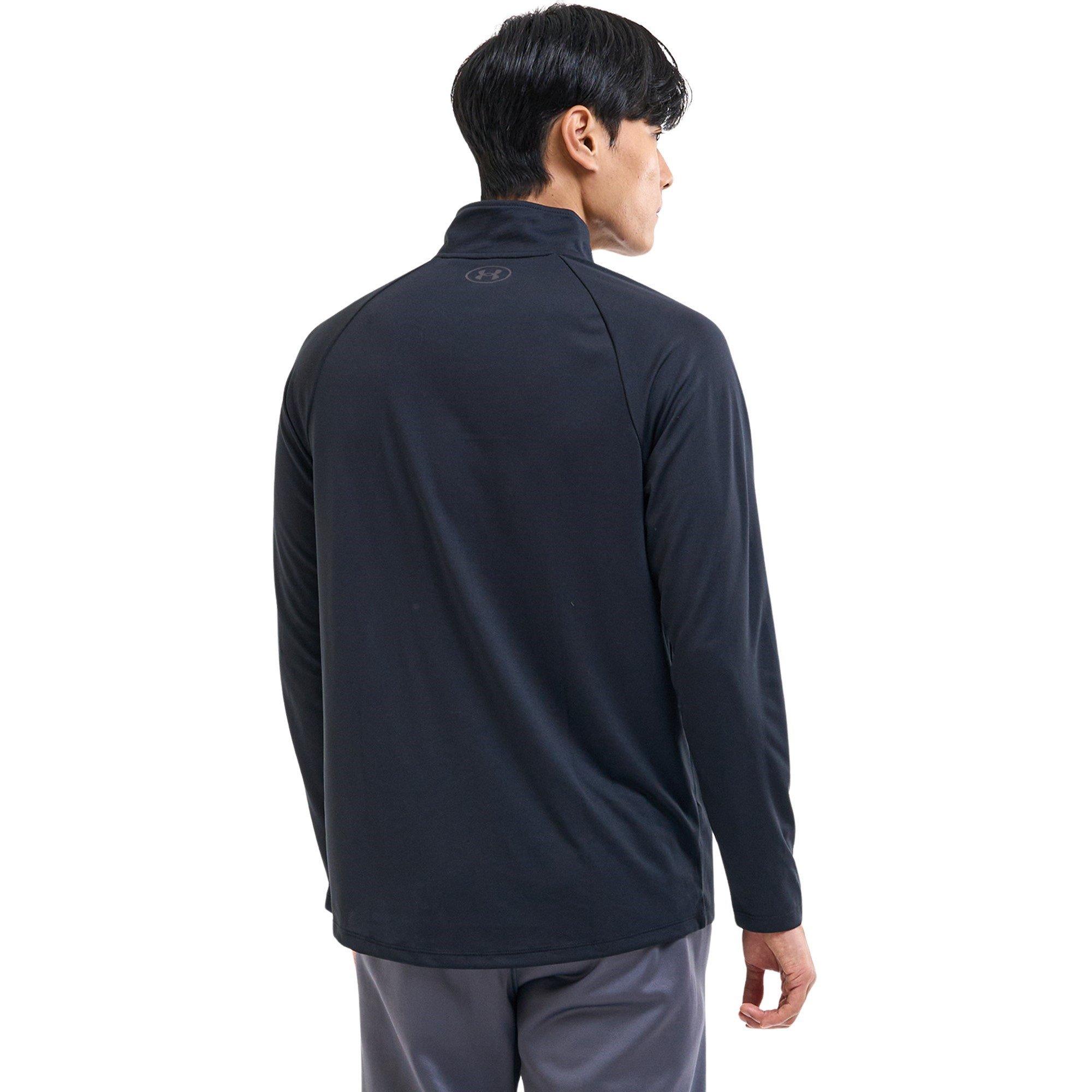 Black/Charcoal - Under Armour - UA Mens UA Tech™ ½ Zip Long Sleeve - 9