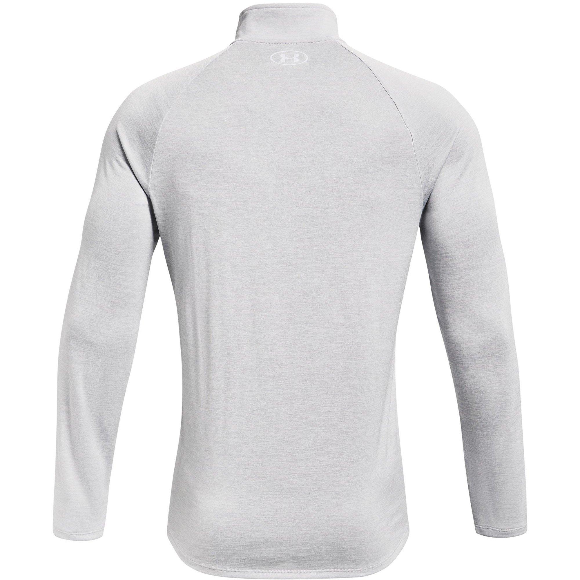 Halo Gray/White - Under Armour - Mens UA Tech™ ½ Zip Long Sleeve - 2