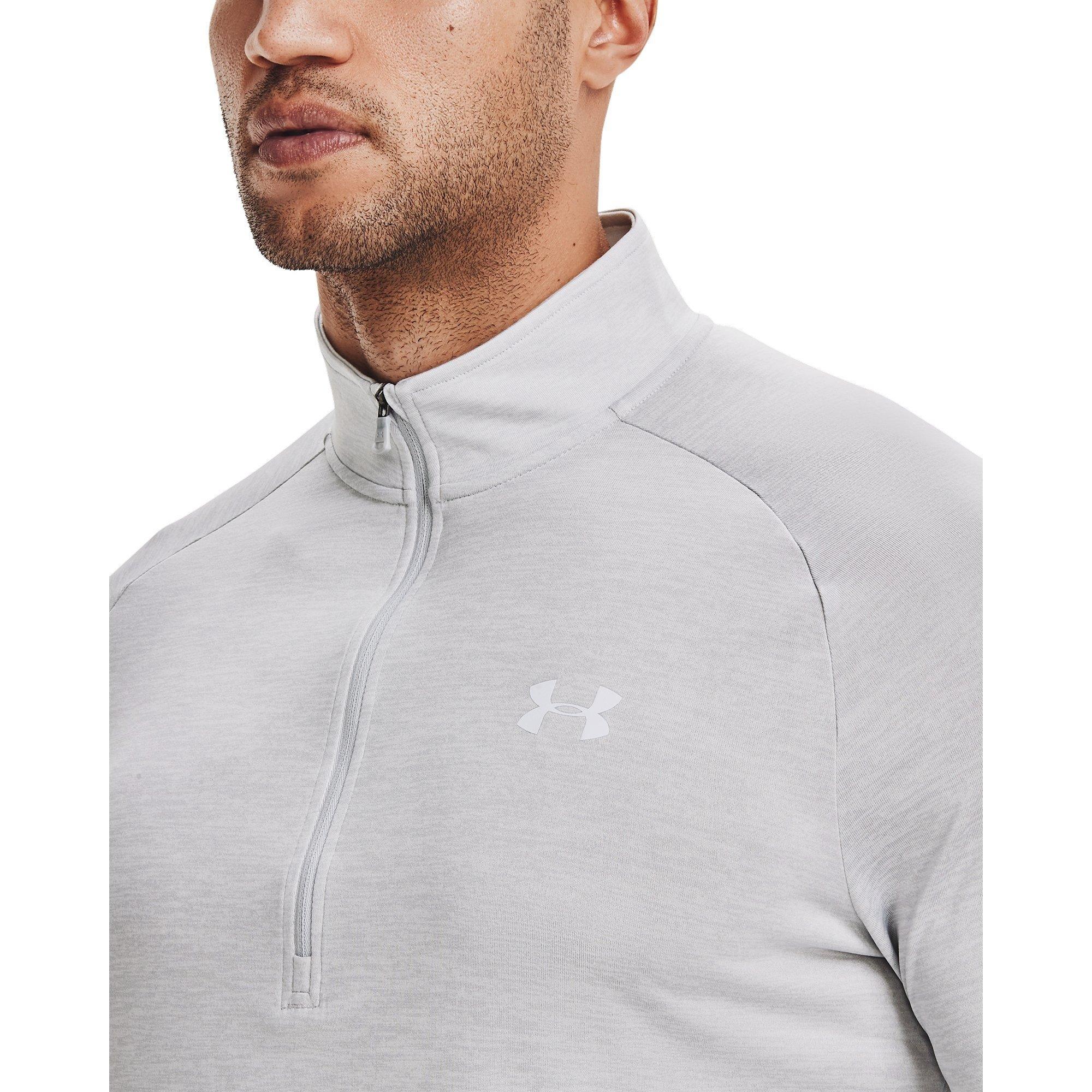 Halo Gray/White - Under Armour - Mens UA Tech™ ½ Zip Long Sleeve - 5