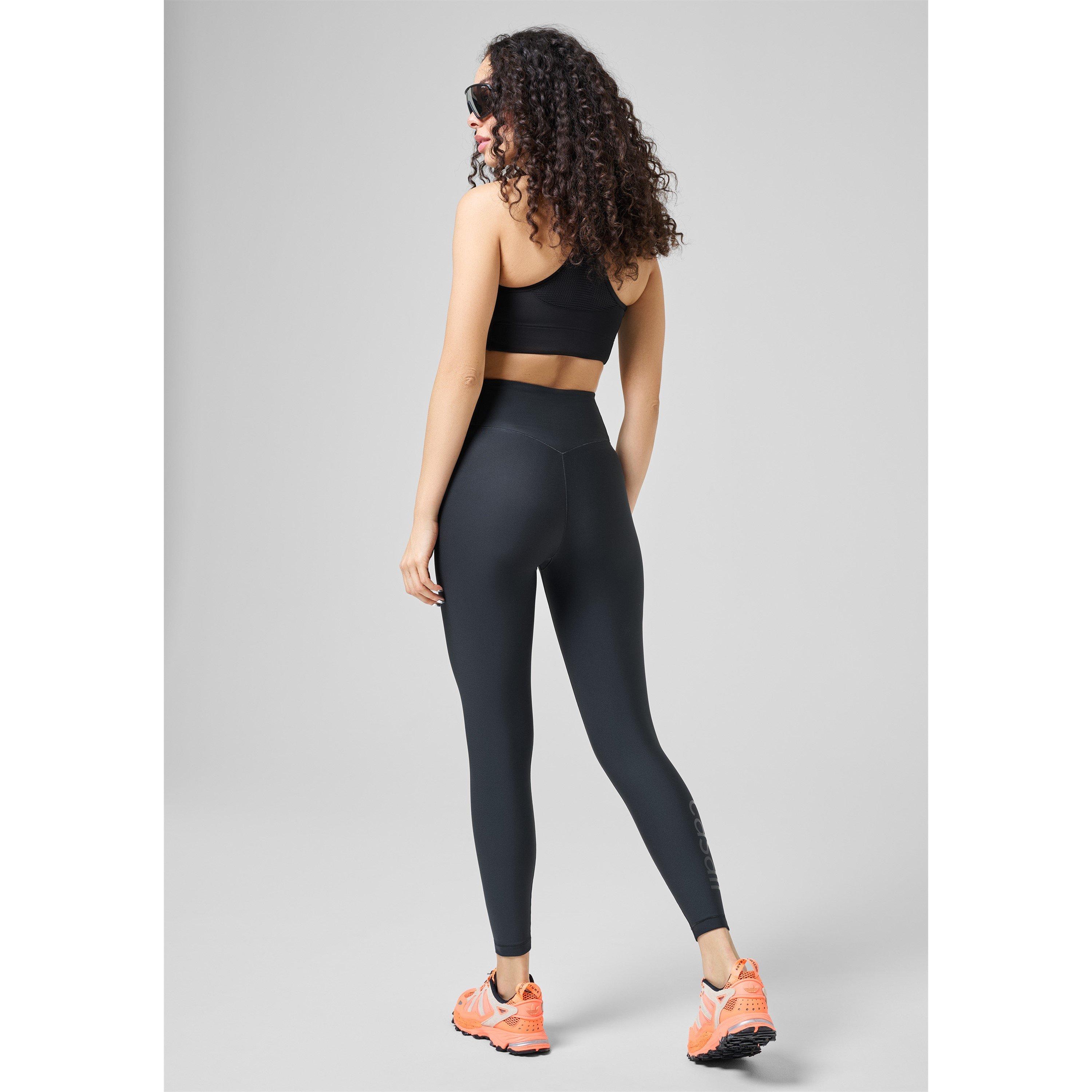 Schwarz - Casall - Graphic High-Waisted Gym Leggings - 2