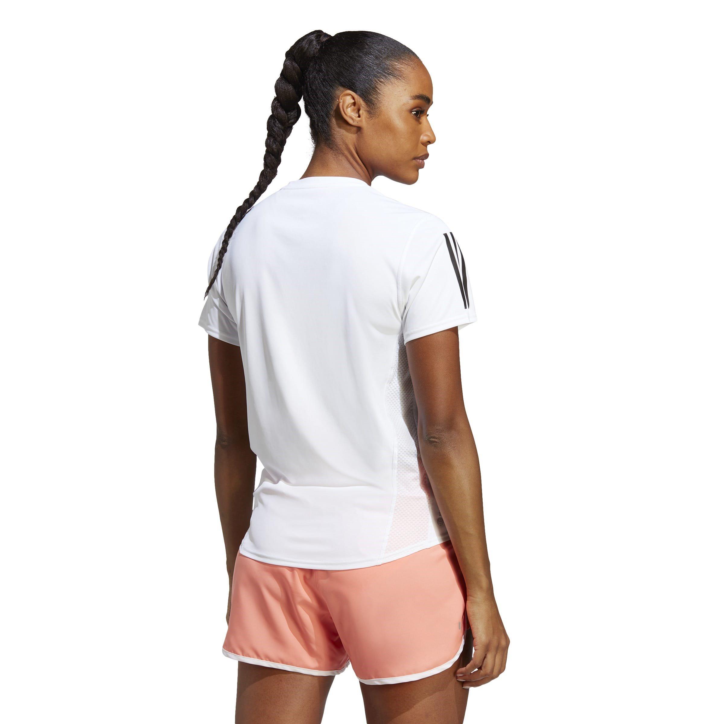 adidas Own The Run T Shirt Womens Gym Top Magliette a maniche corte da performance Sports Direct