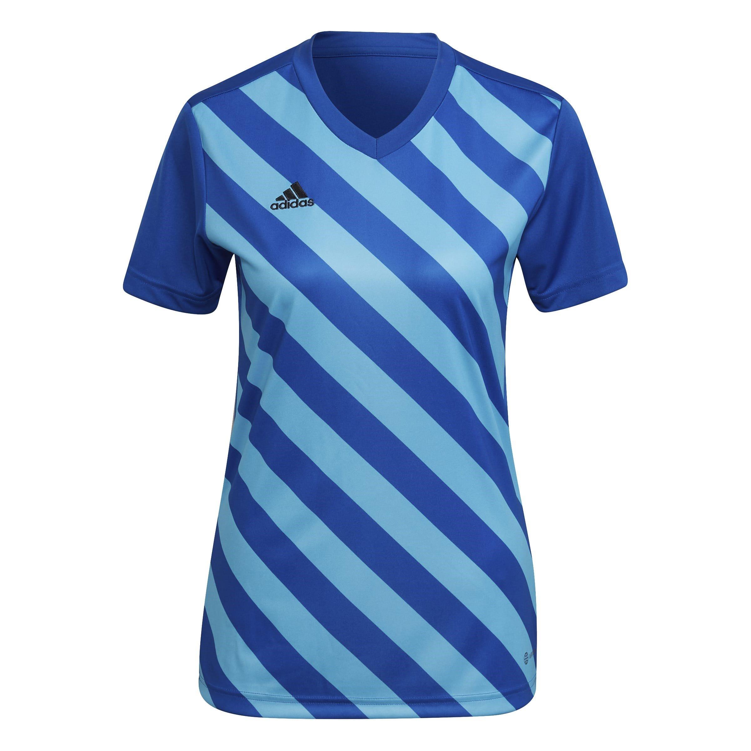 T Ryl Bl/ASR - adidas - Entrada 22 Graphic Jersey T-Shirt Womens - 3