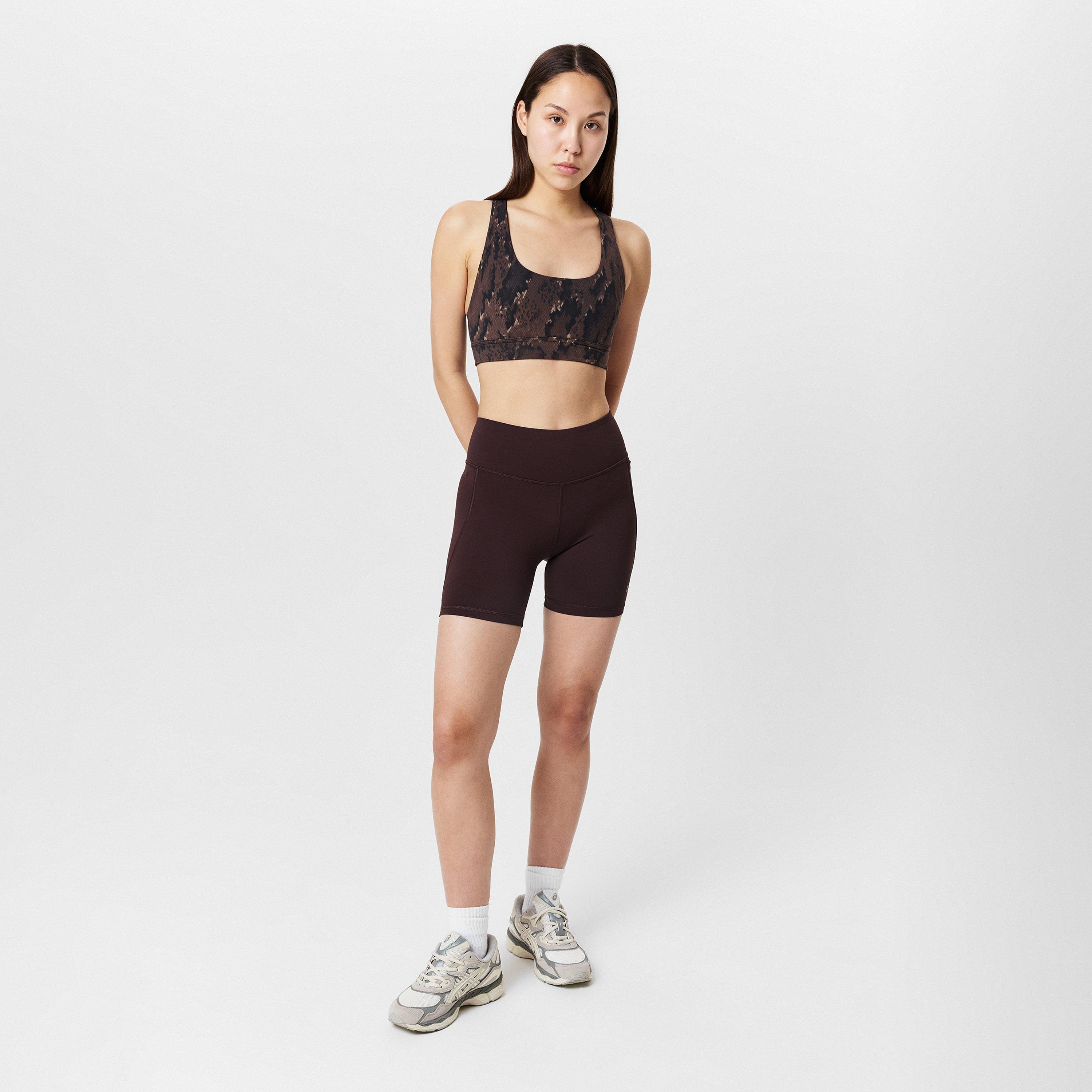 brown python - Sweaty Betty - Women's Reversible Medium Impact Sports Bra - 5