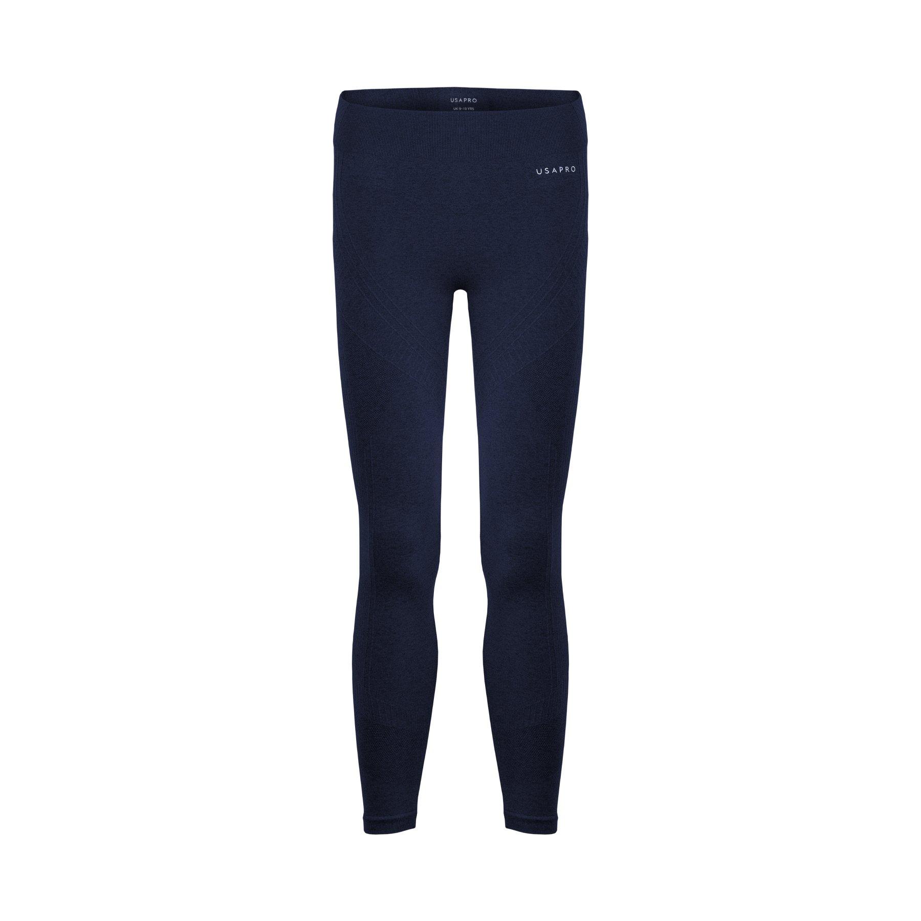 Usa Pro Girls Seamless Tight Junior - Navy - 13 Yrs
