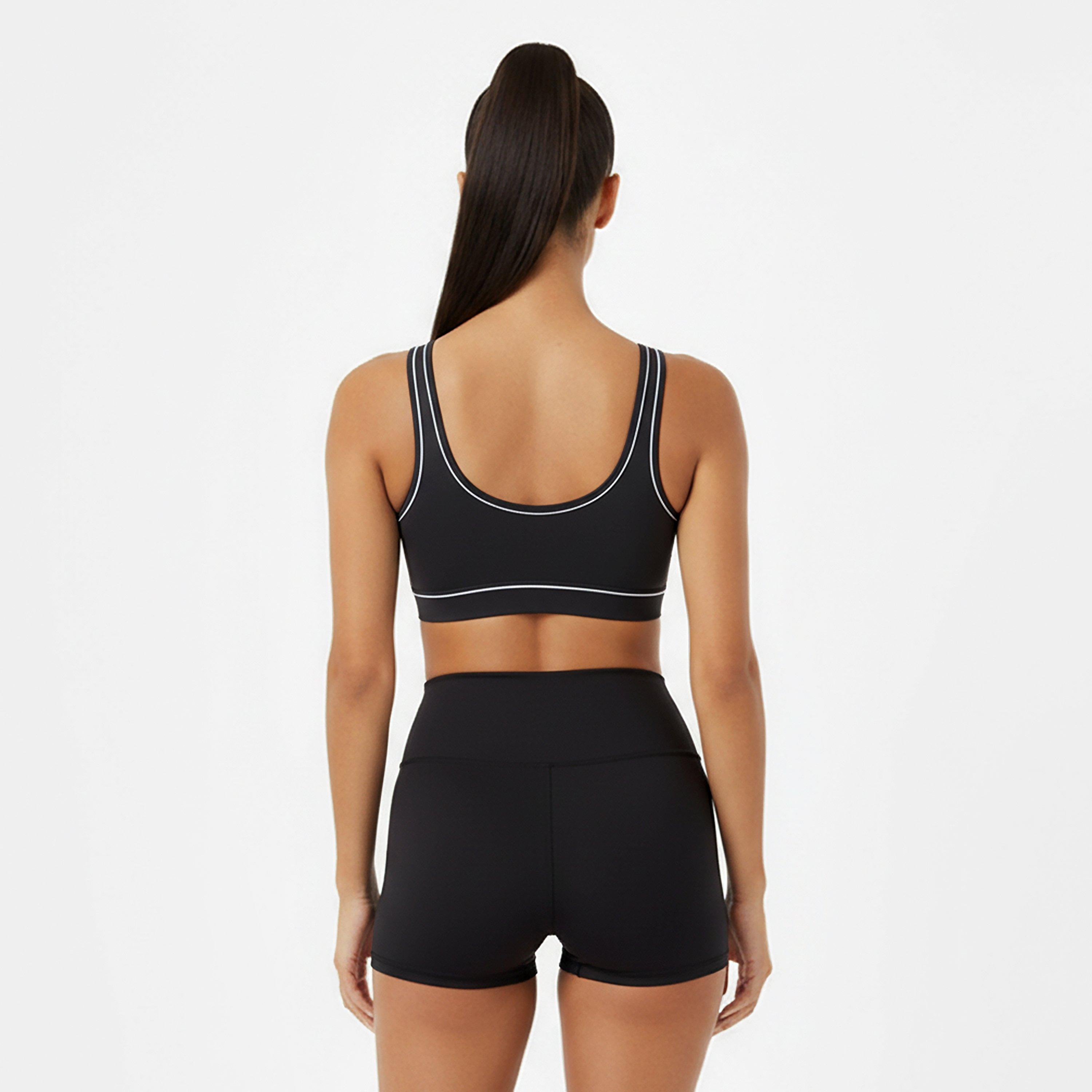 Nero - USA Pro - Sophie Habboo Piping Medium Impact Sports Bra - 4