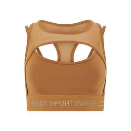 HIIT Reflective Logo Bralette