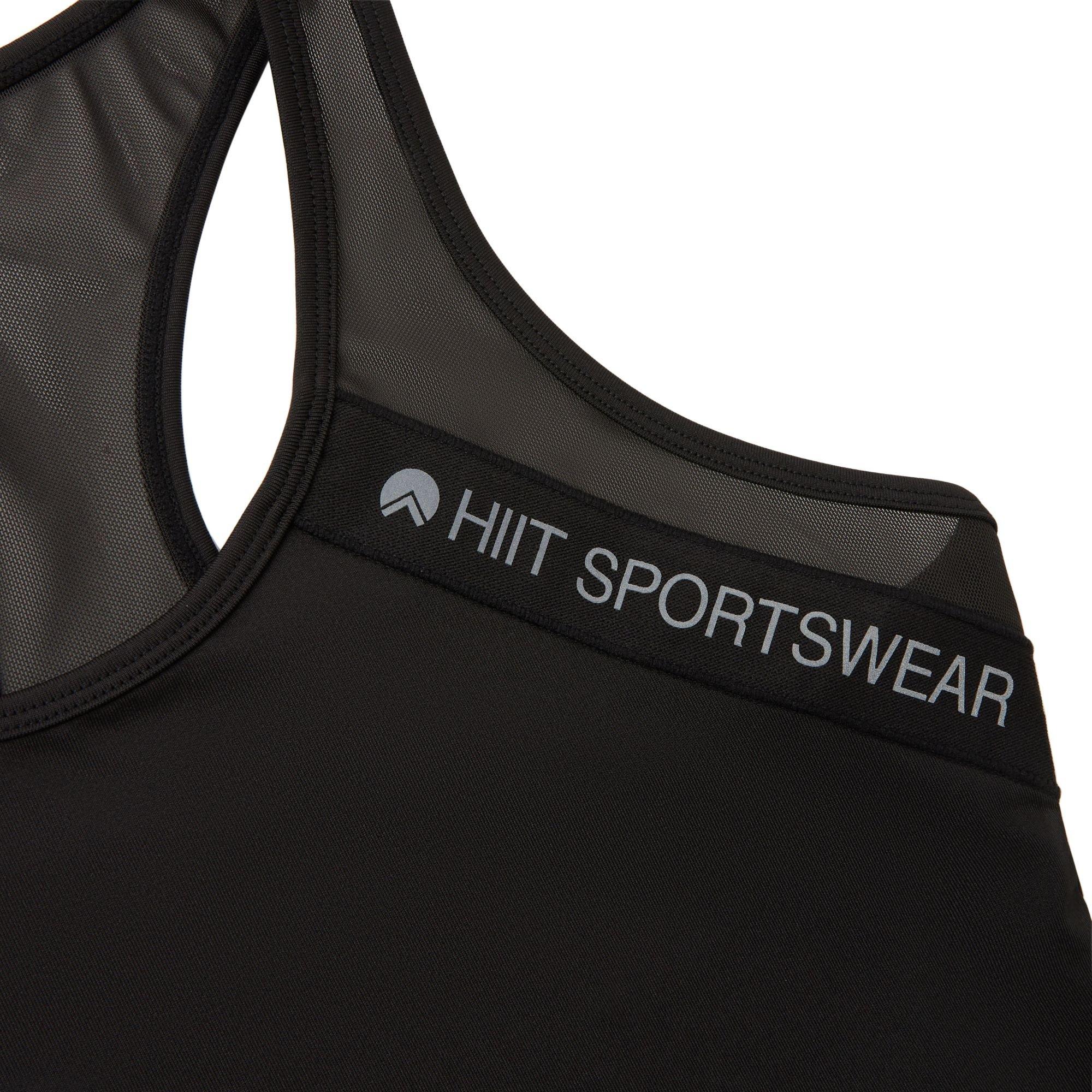 Schwarz - HIIT - Reflective Logo Vest - 3