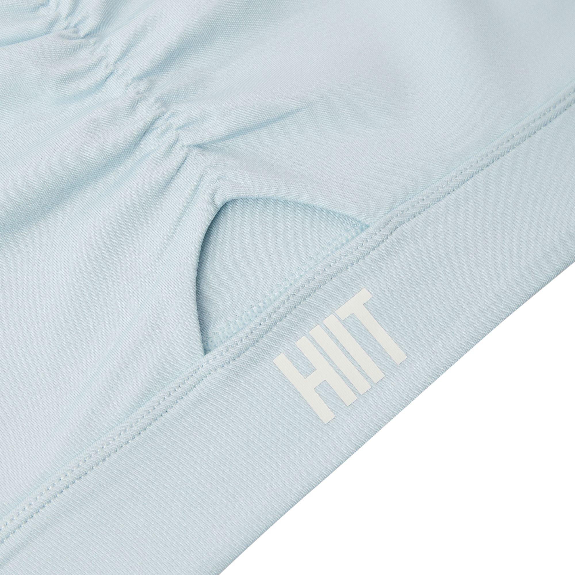 Light Blue - HIIT - Curve Ruched Bralette - 3