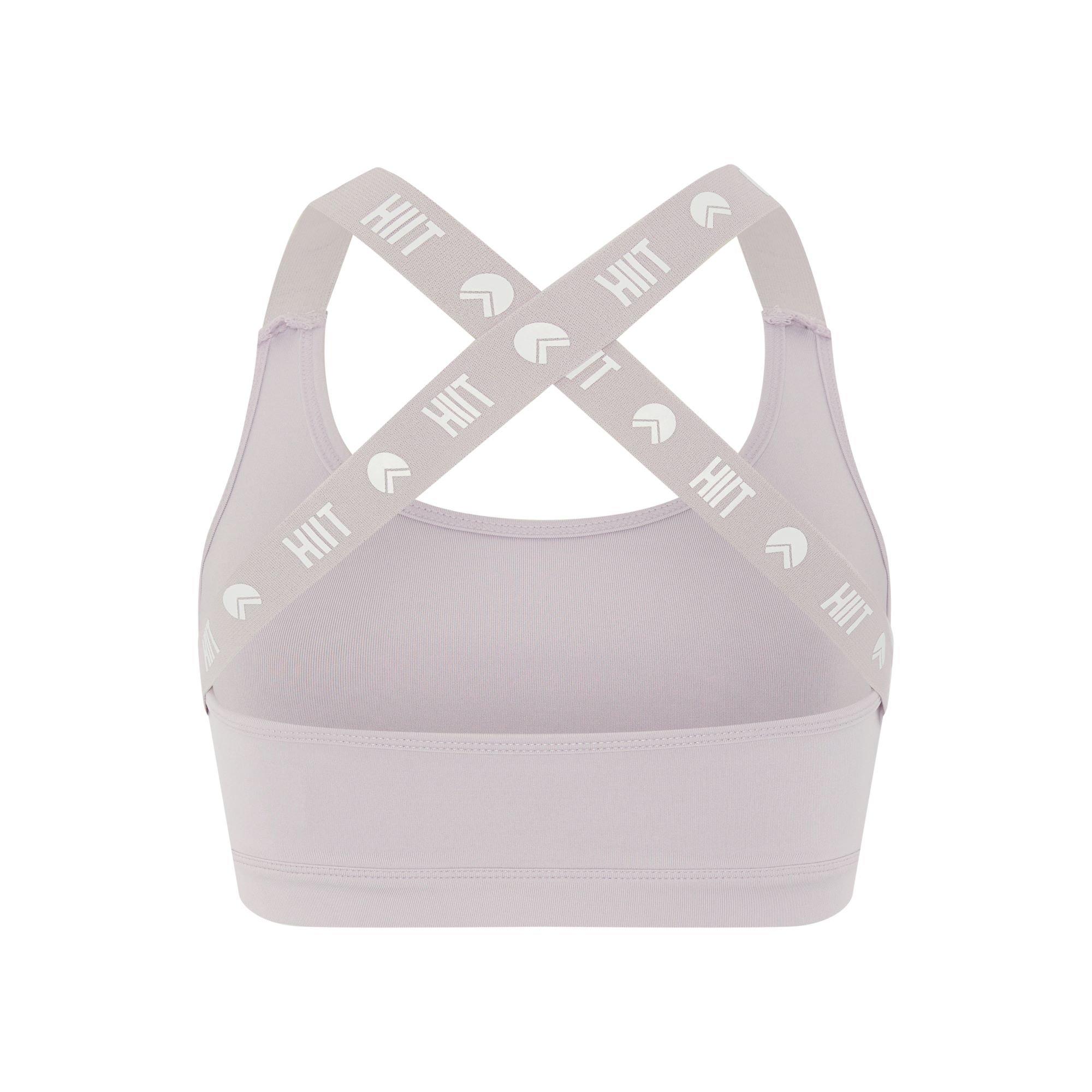 Roze - HIIT - Curve Gloss Logo Bralette - 2