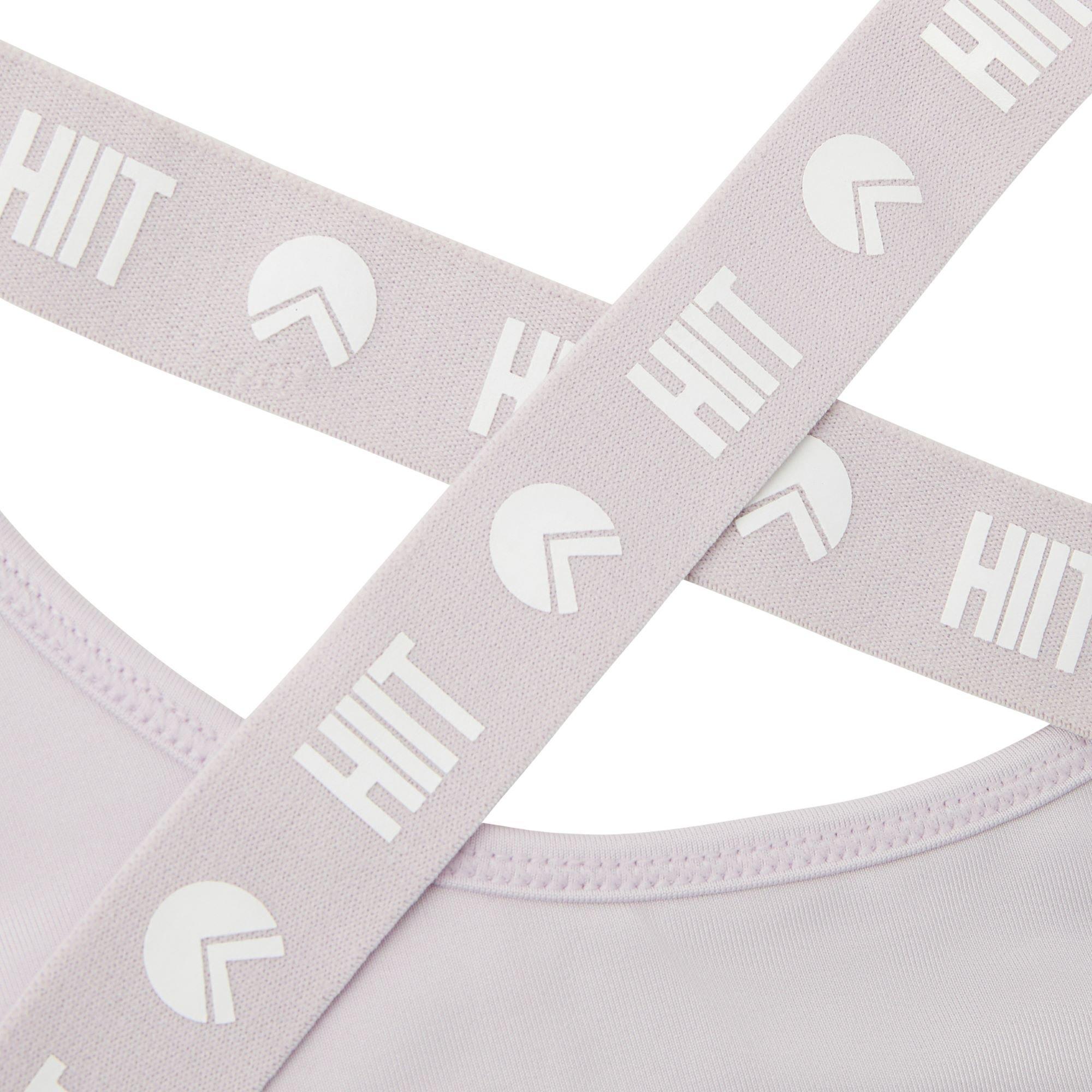 Roze - HIIT - Curve Gloss Logo Bralette - 3