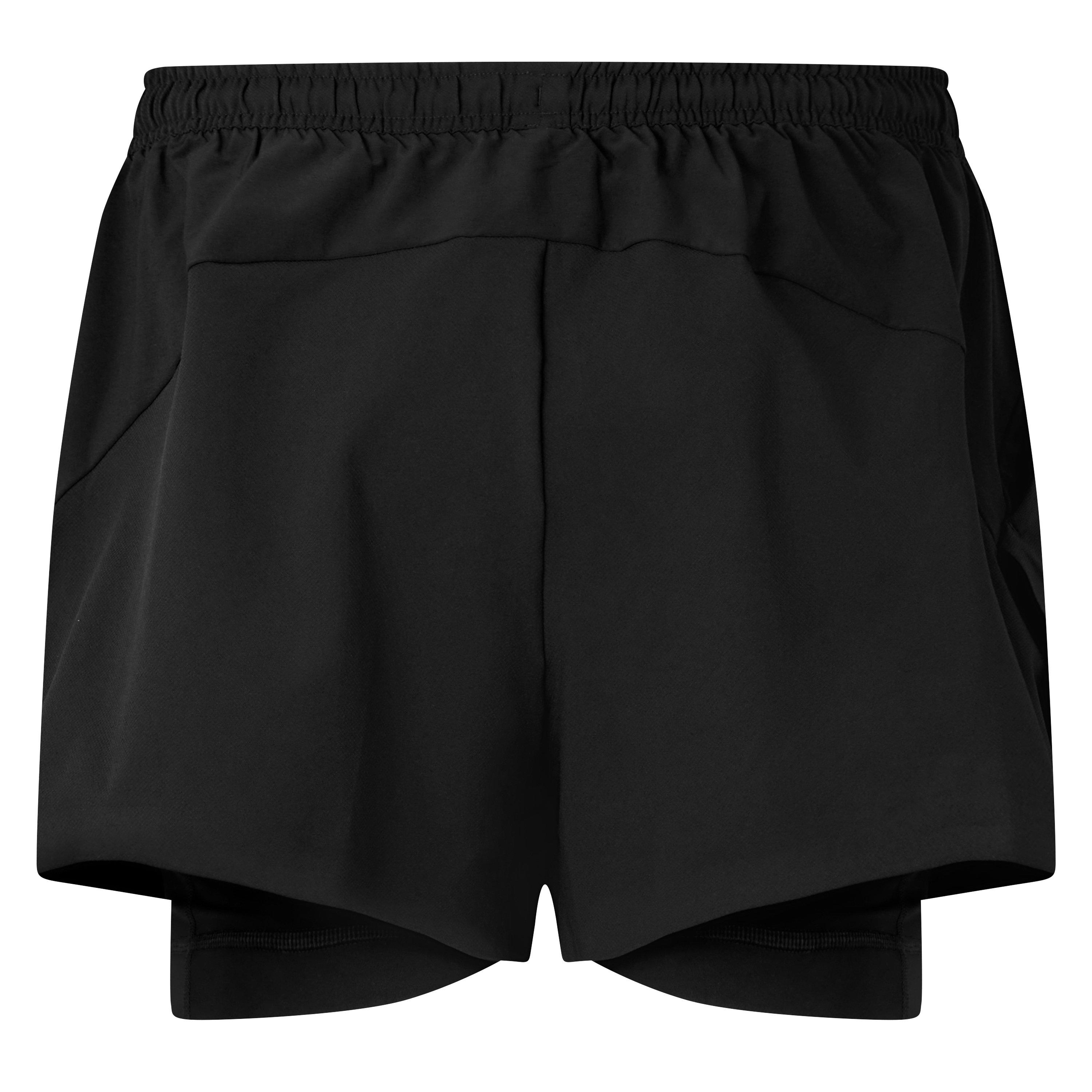 BLACK - On - S TRAIN 2 IN 1 SHORTS - 2