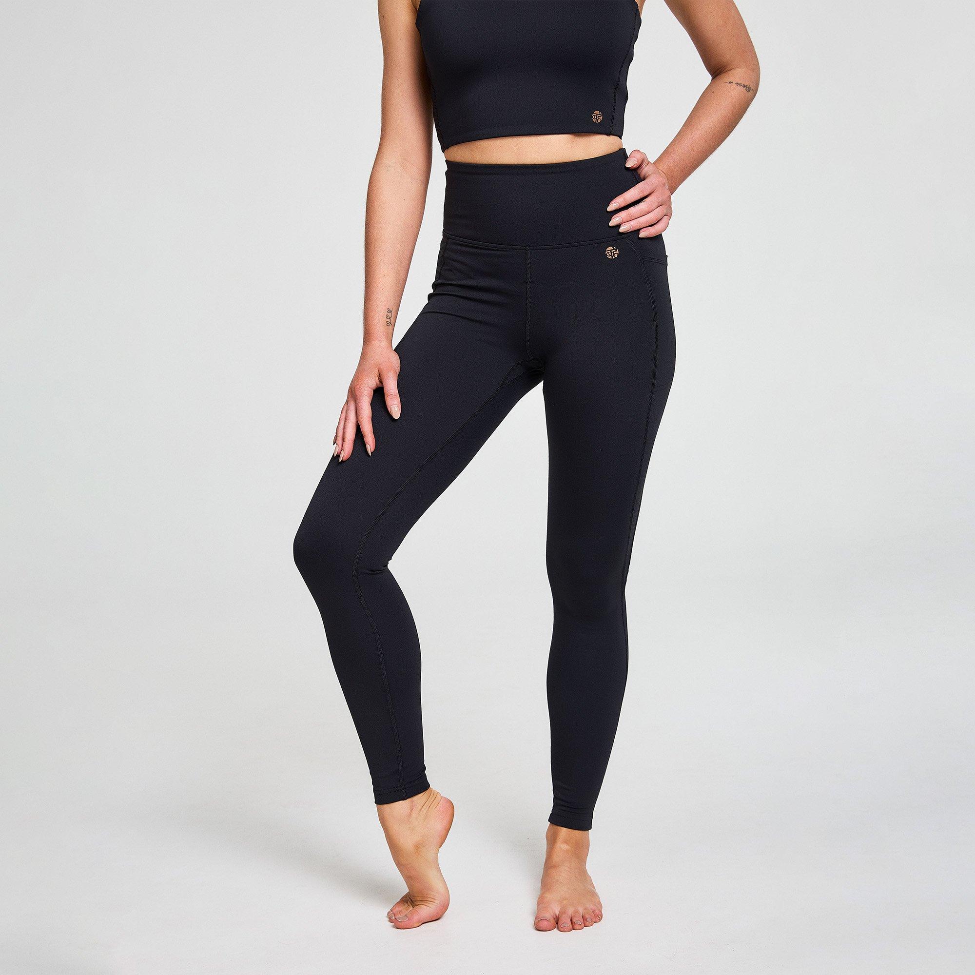 Black - Bahe - Attune Side Pocket Full Length Legging - 1