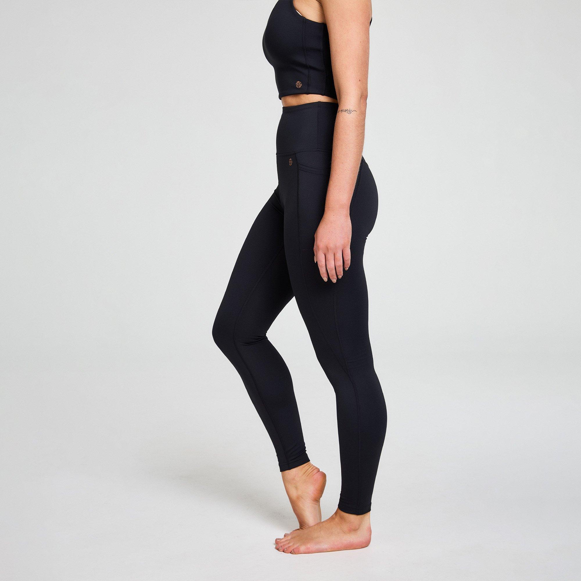 Black - Bahe - Attune Side Pocket Full Length Legging - 3