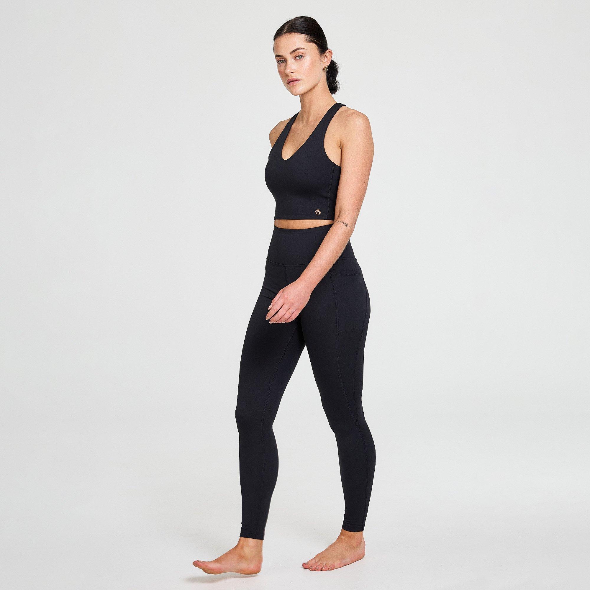 Black - Bahe - Attune Side Pocket Full Length Legging - 4