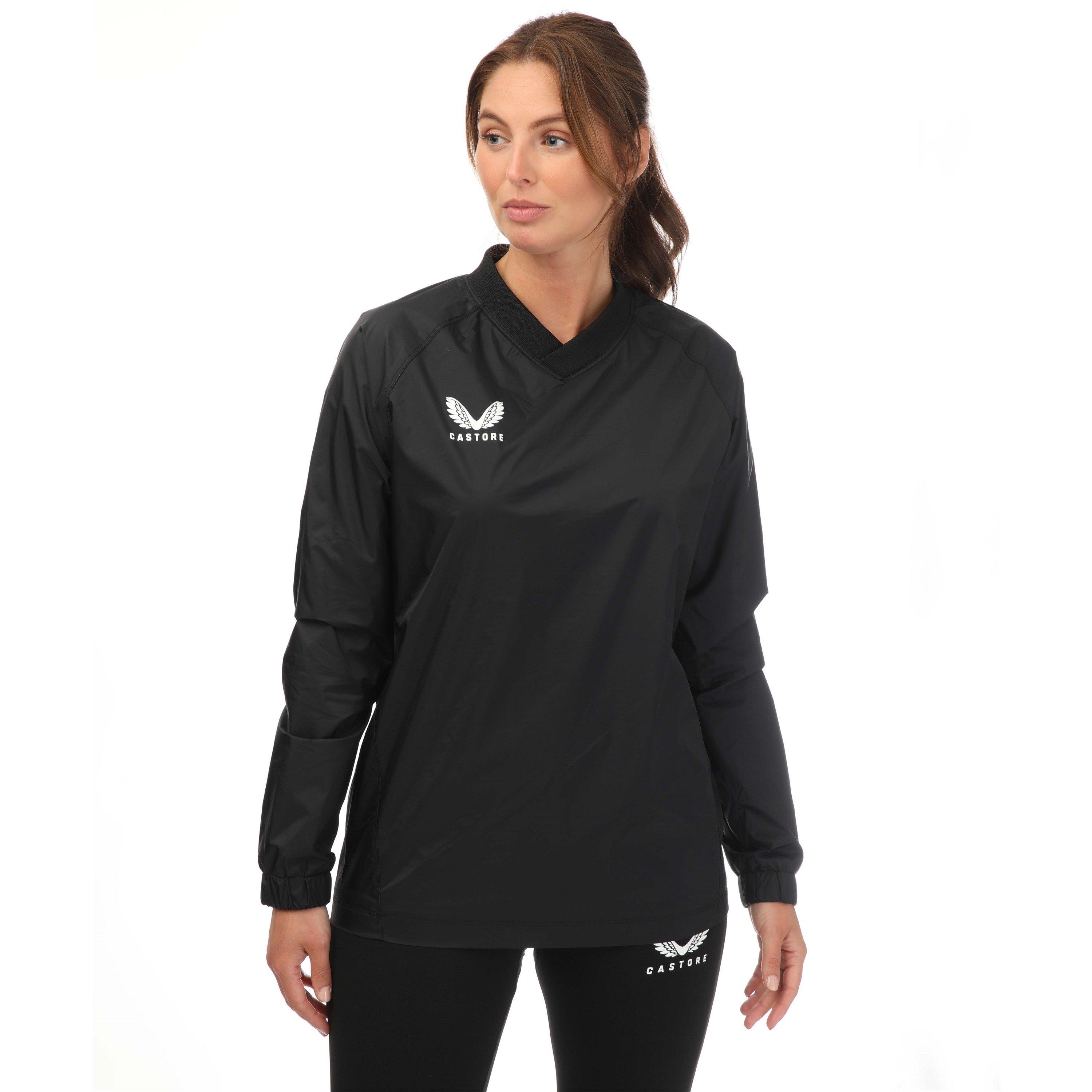 Black - Castore - Women's Weatherproof Long-Sleeve Performance Gym Top - 1