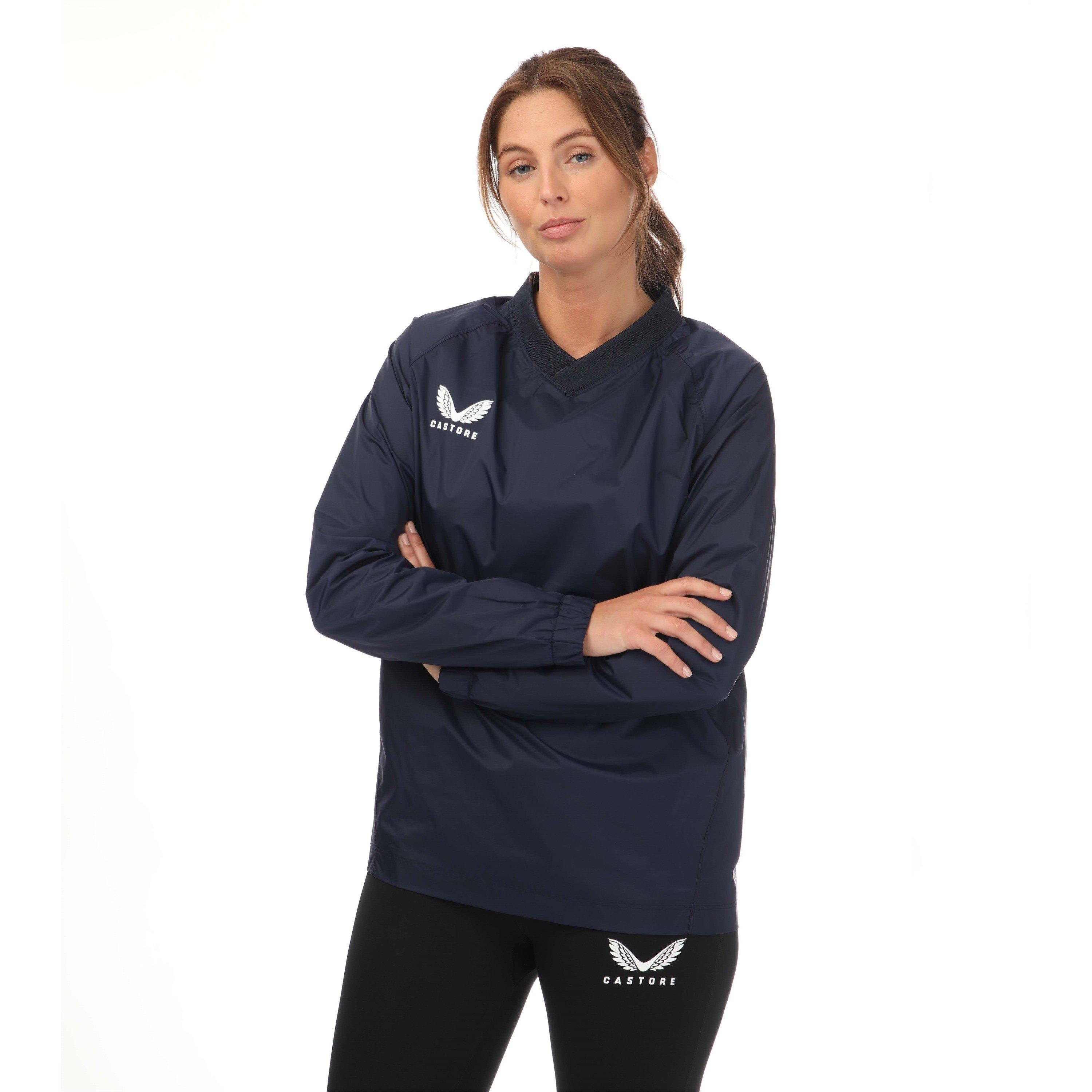 Navy - Castore - Weatherproof Long-Sleeve Performance Gym Top - 3