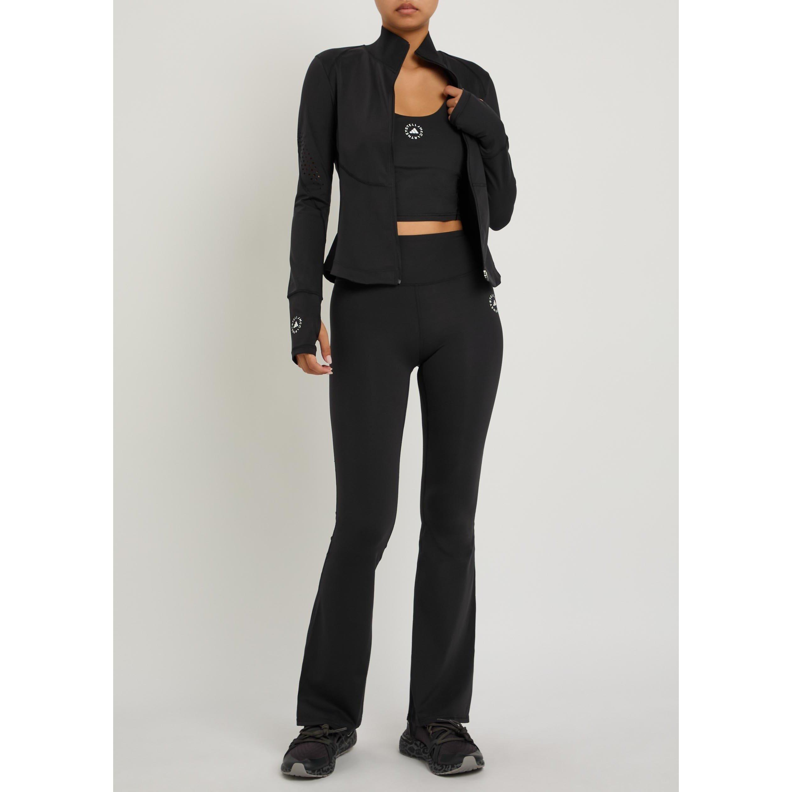 BLACK - adidas by Stella McCartney - TR TRAINING FLARED LEGGINGS - 5