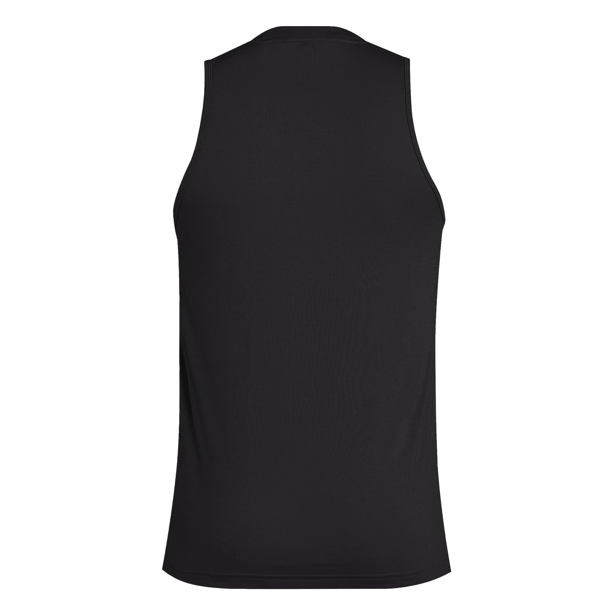 Black/White - adidas - Train Essentials Feelready Mens Training Tank Top - 7