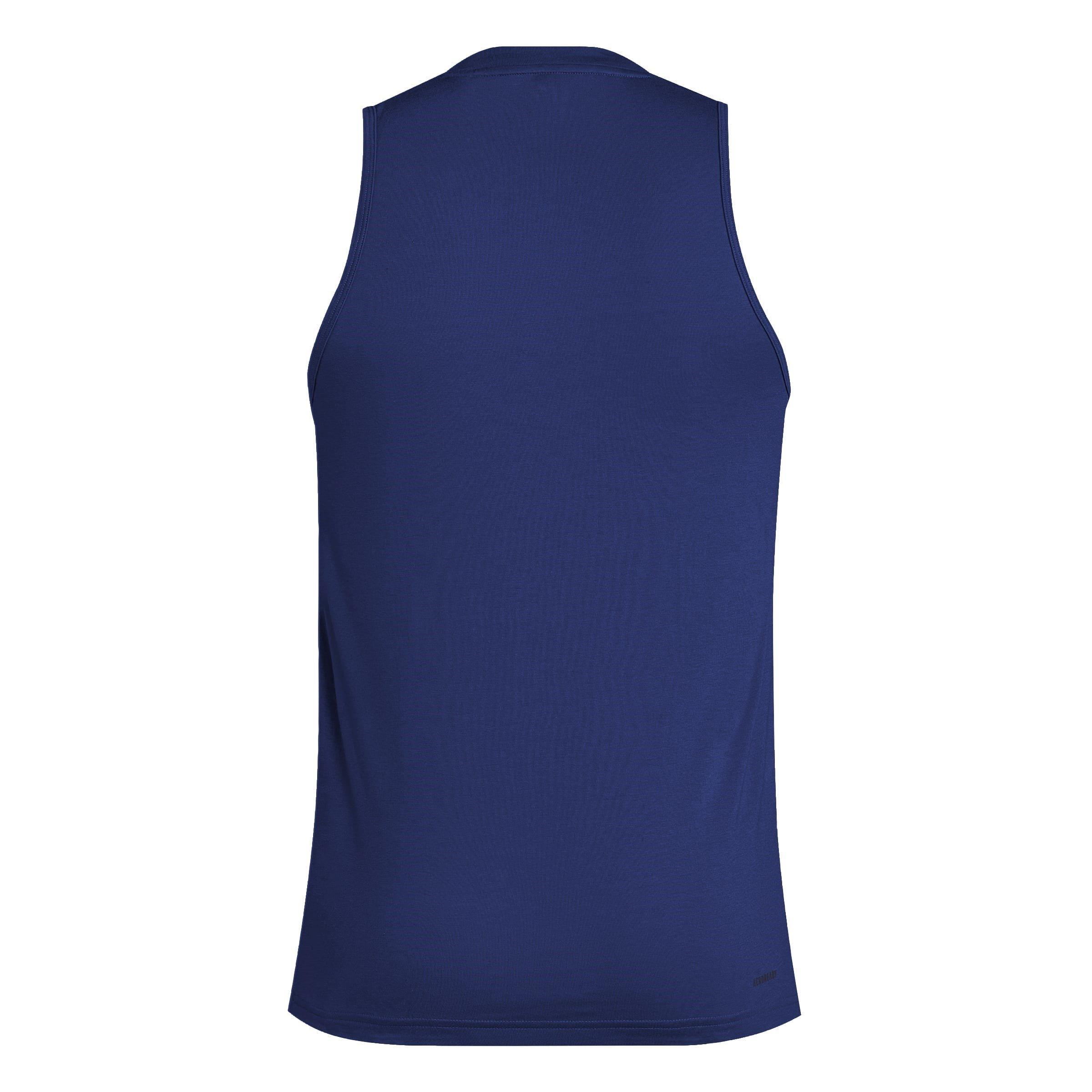 Dk.Blue/White - adidas - Train Essentials Feelready Mens Training Tank Top - 7