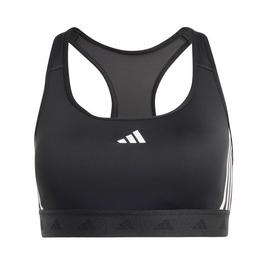 adidas Powerreact Training Womens Medium Support Hyperglam Sports Bra