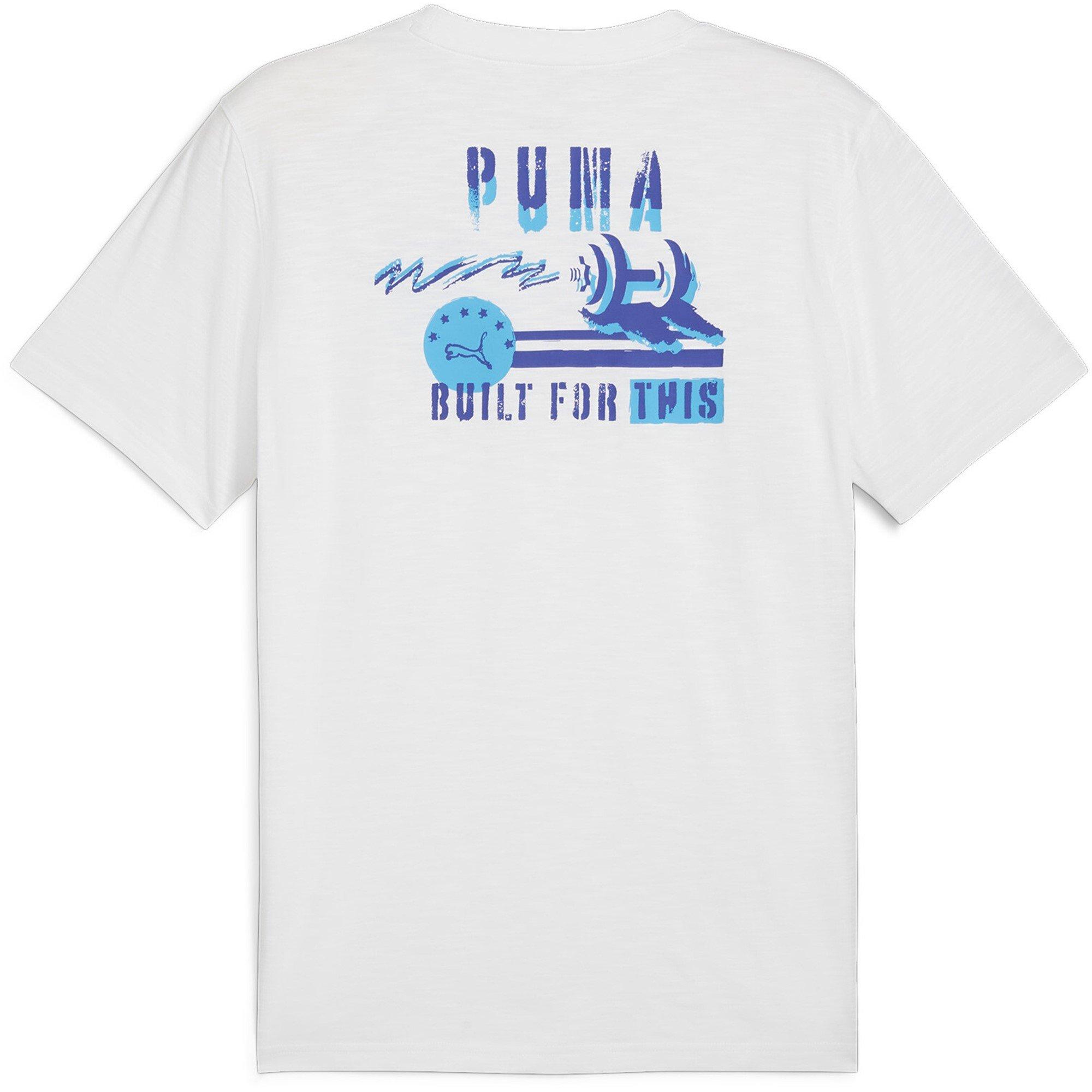 Puma White - Puma - Built For This T-Shirt Mens - 2