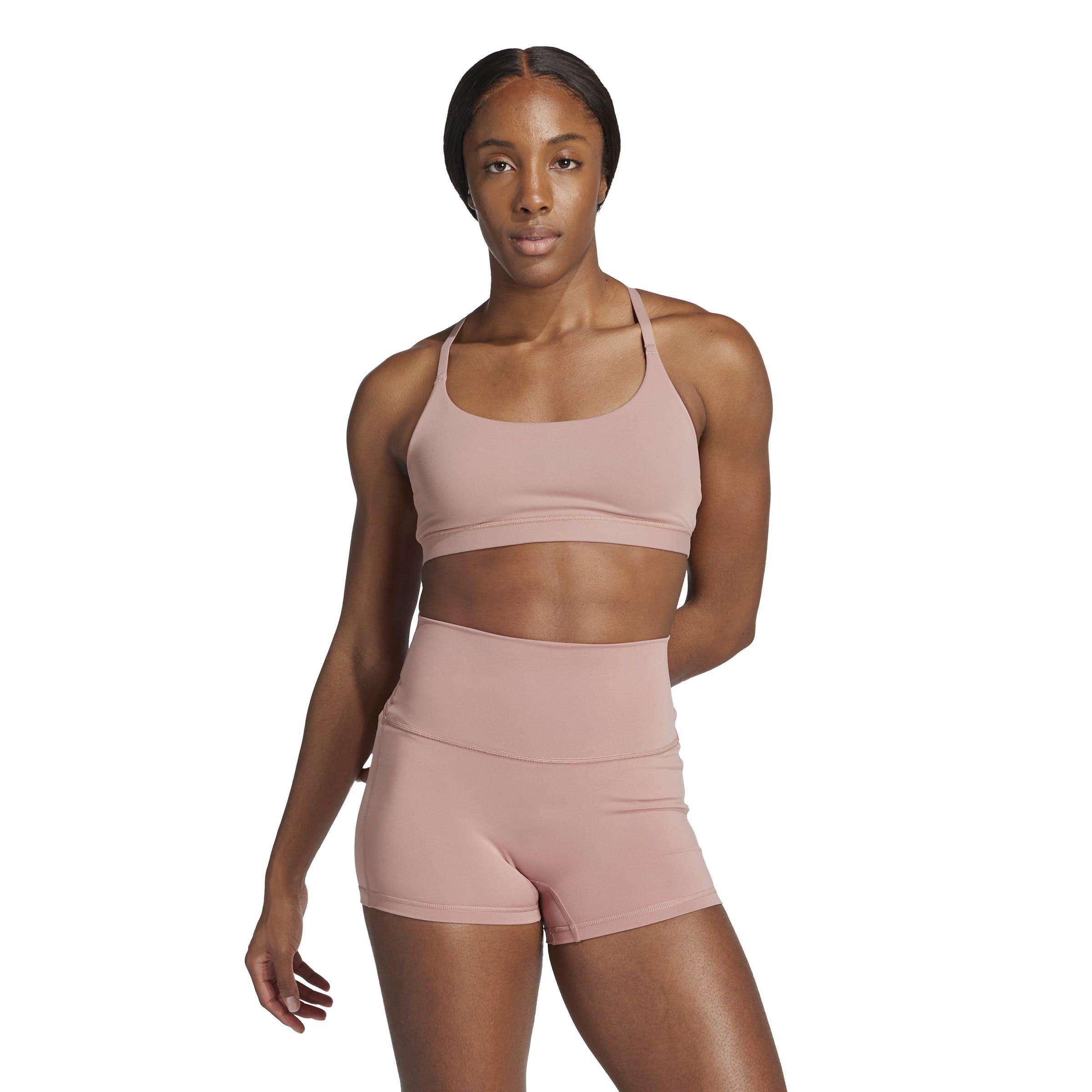 Warm Clay - adidas - All Me Womens Light Support Sports Bra - 3