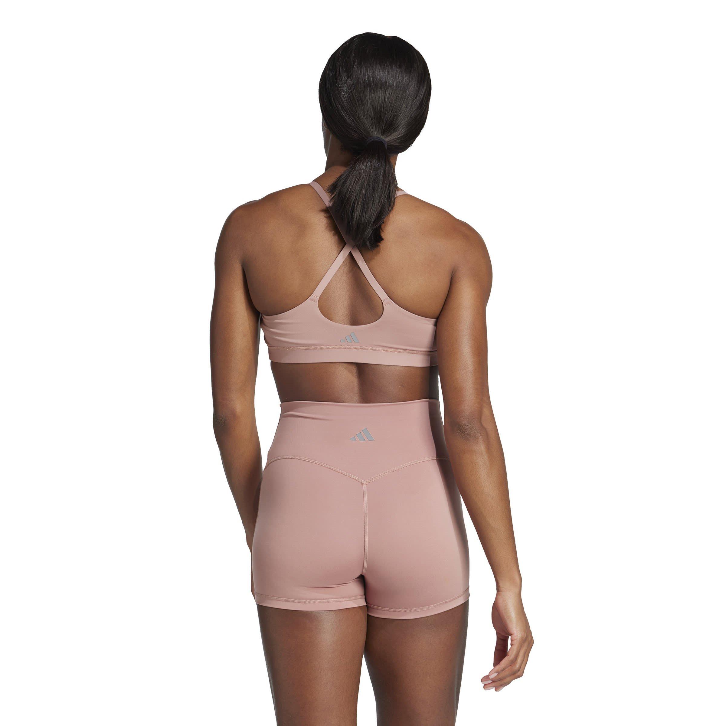 Warm Clay - adidas - All Me Womens Light Support Sports Bra - 4