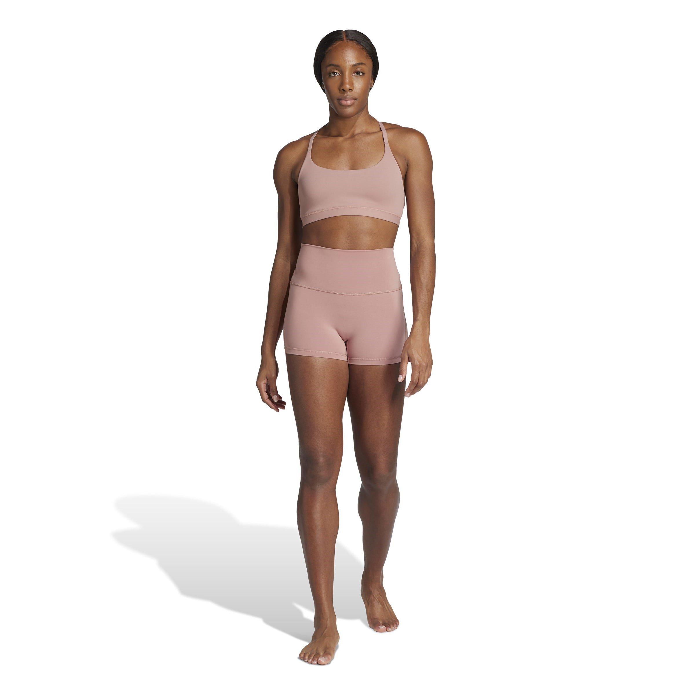 Warm Clay - adidas - All Me Womens Light Support Sports Bra - 8