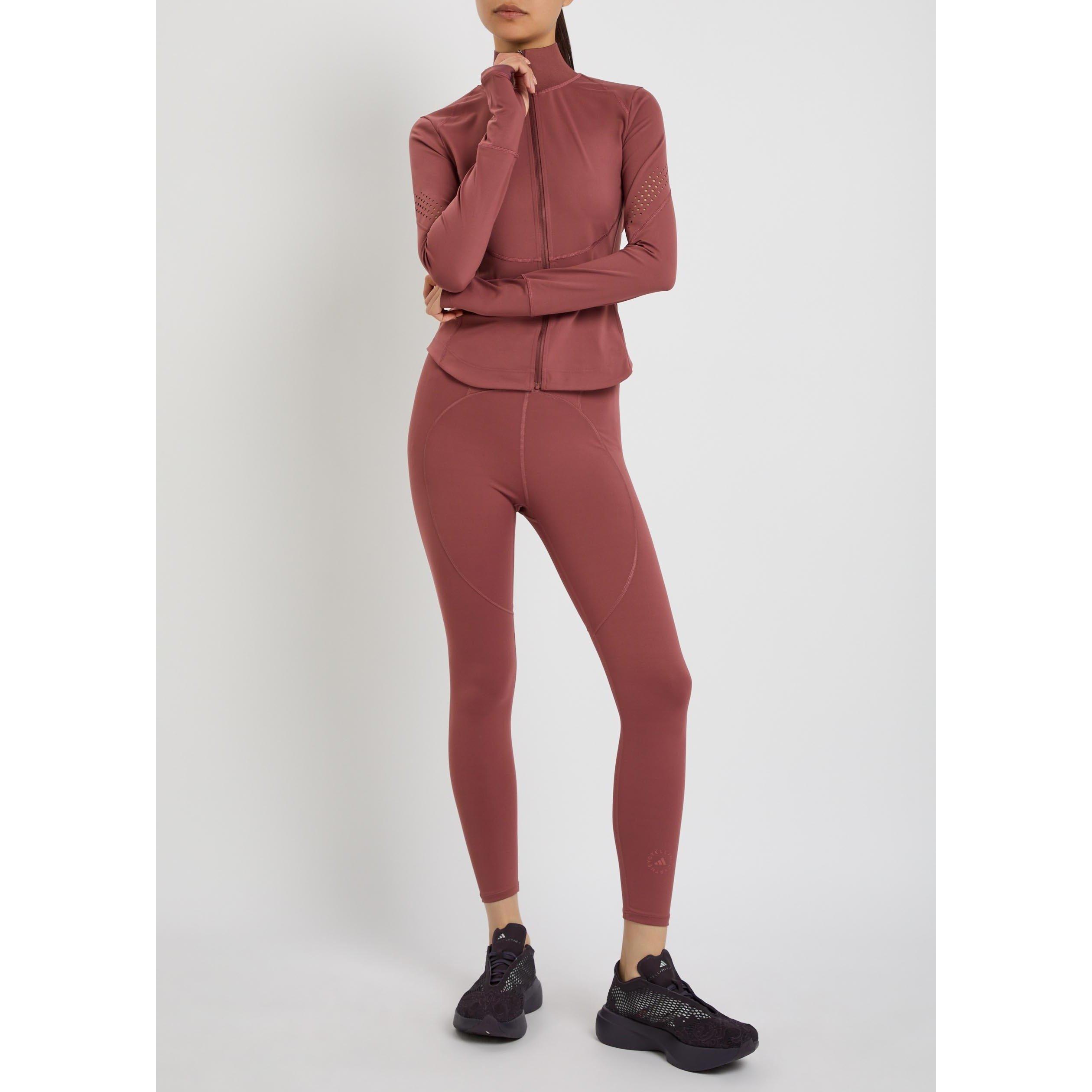 PLUM - adidas by Stella McCartney - Women's Training 7/8 Slim-Fit Leggings - 5